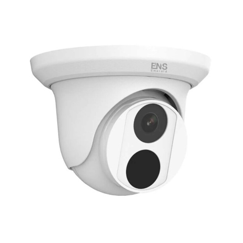4MP HD 2.88 IR Fixed Eyeball Turret Network Security Camera with Built-in Mic