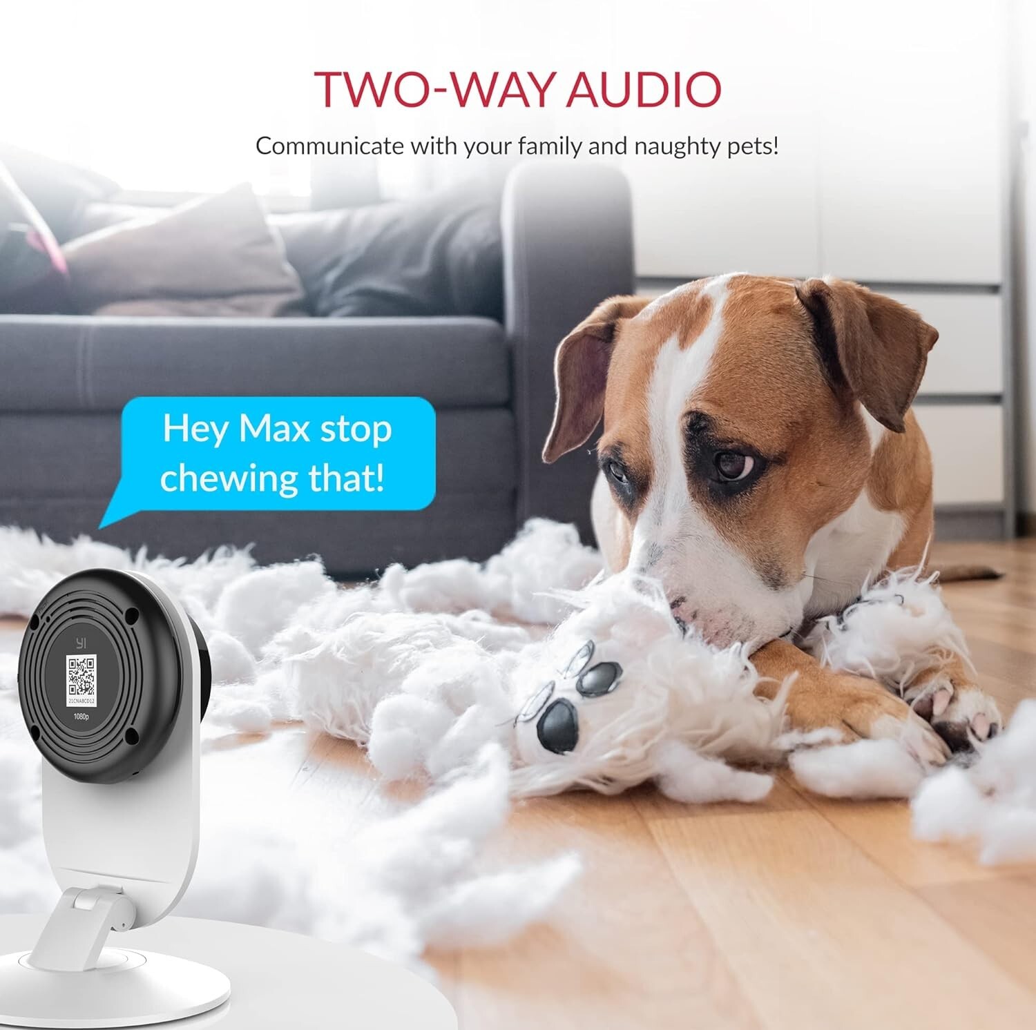 YI Pro 2pc Home Camera 2K Wireless IP Security Surveillance System Night Vision