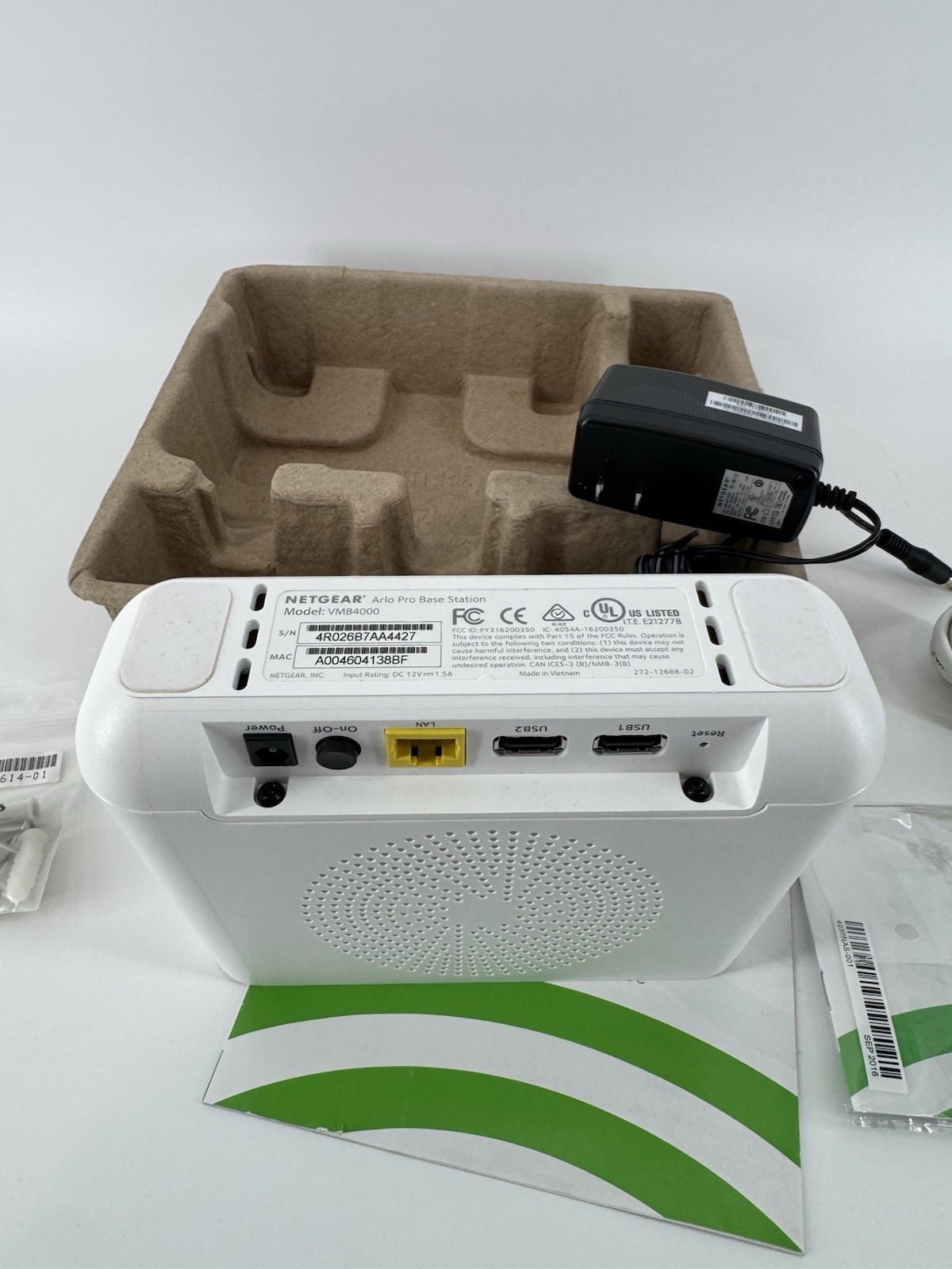 ARLO Netgear VMB4000 Arlo Security Pro Base Station for ARLO PRO & PRO2