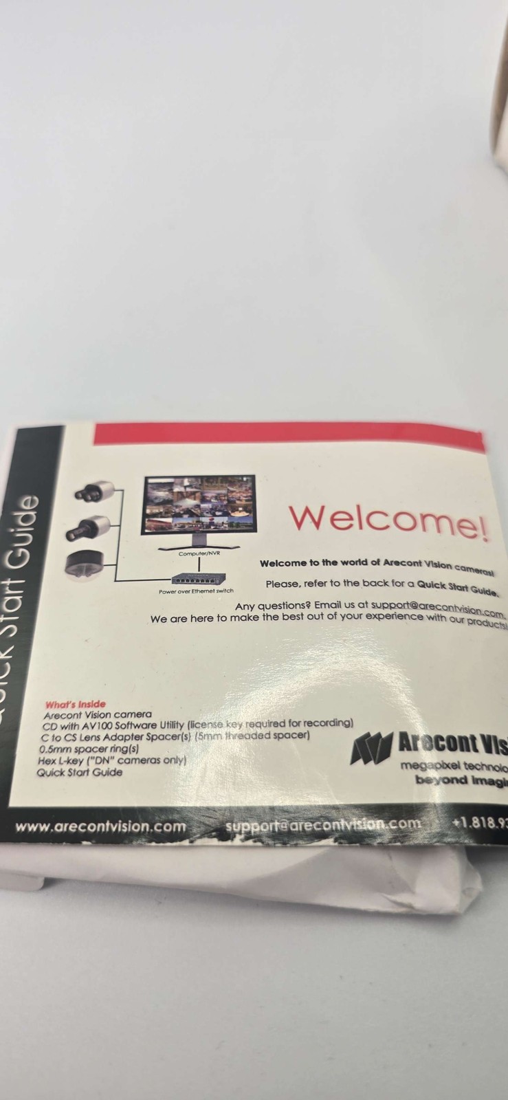 Arecont Vision AV2115DN 1080p 32fps H.264 Day/Night IP MegaVideo Camera PoE