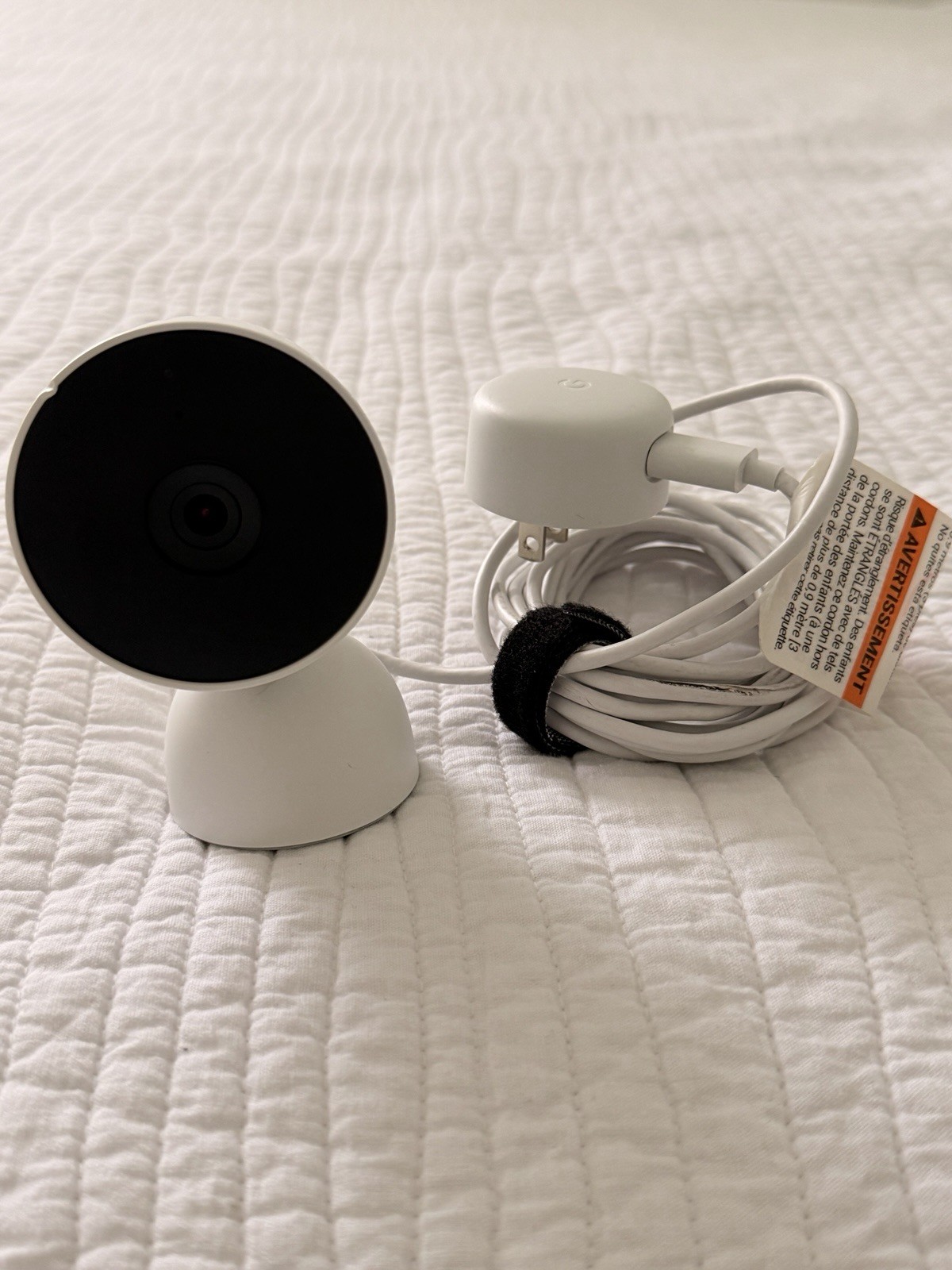 Google Nest Cam Indoor Wired 2nd Generation White