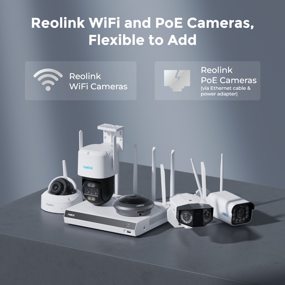 Reolink RLN12W 4K 16CH WiFi NVR 24/7 Recording for CCTV Security Camera System