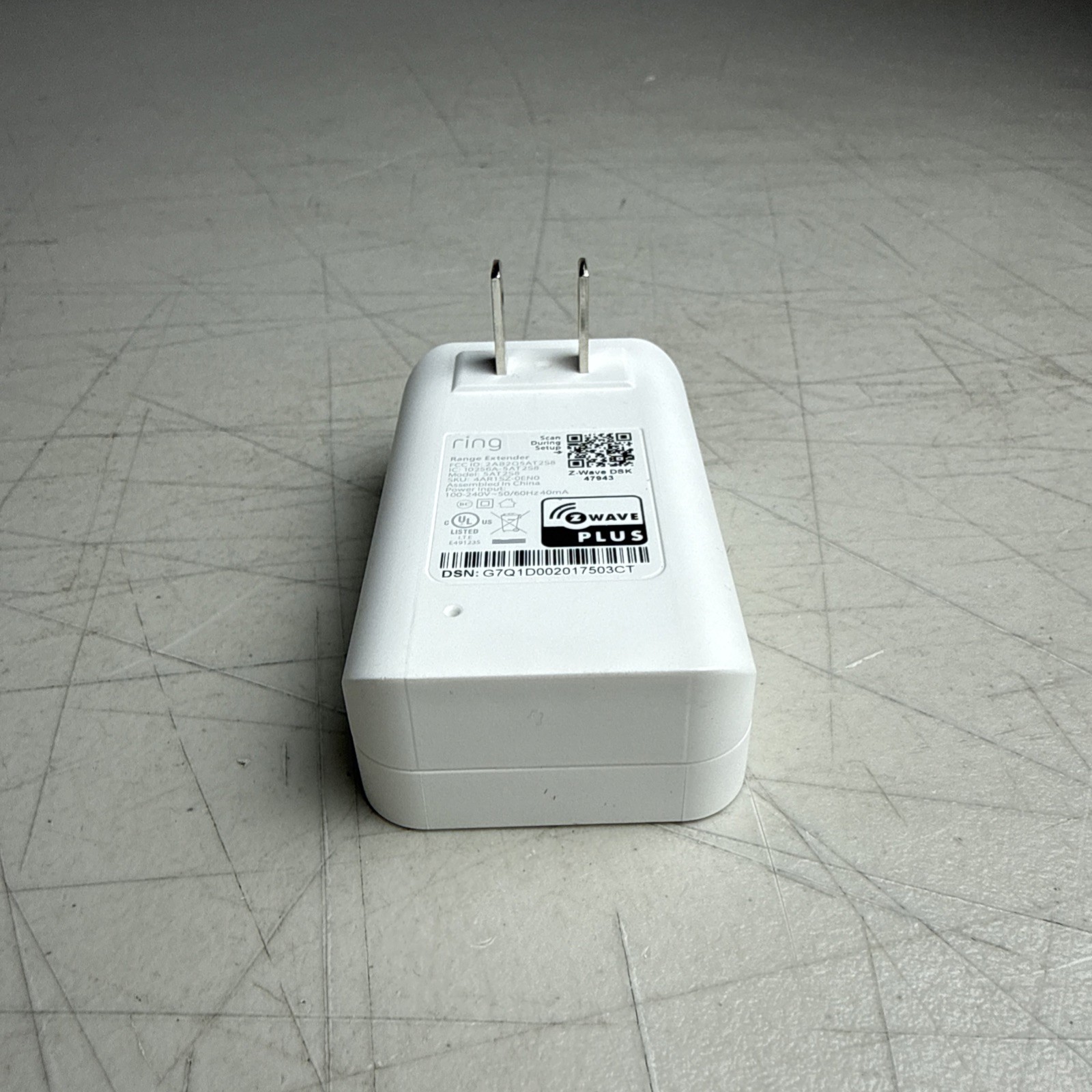 Ring Alarm Range Extender (2nd Gen) – White