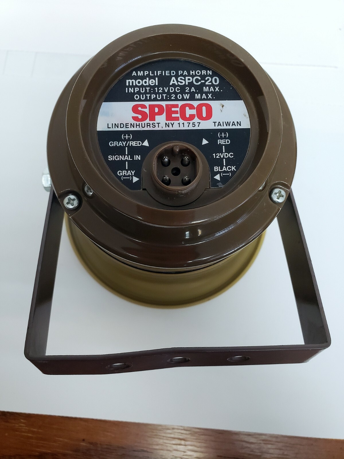 ASPC-20 Mobile Weatherproof PA Speaker