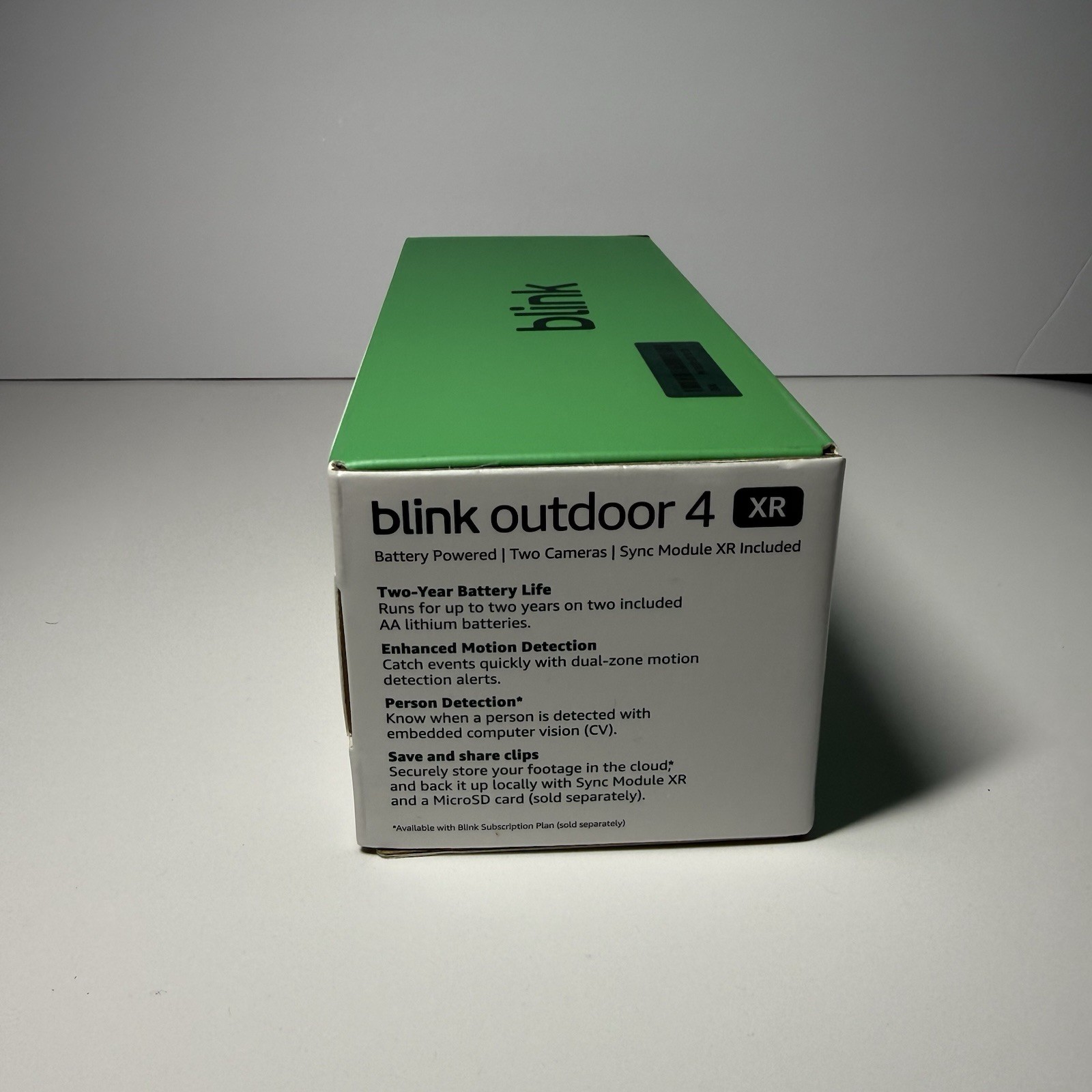 Blink Outdoor 4 XR 2-Camera Wireless, 2-Year Battery, Motion Detection