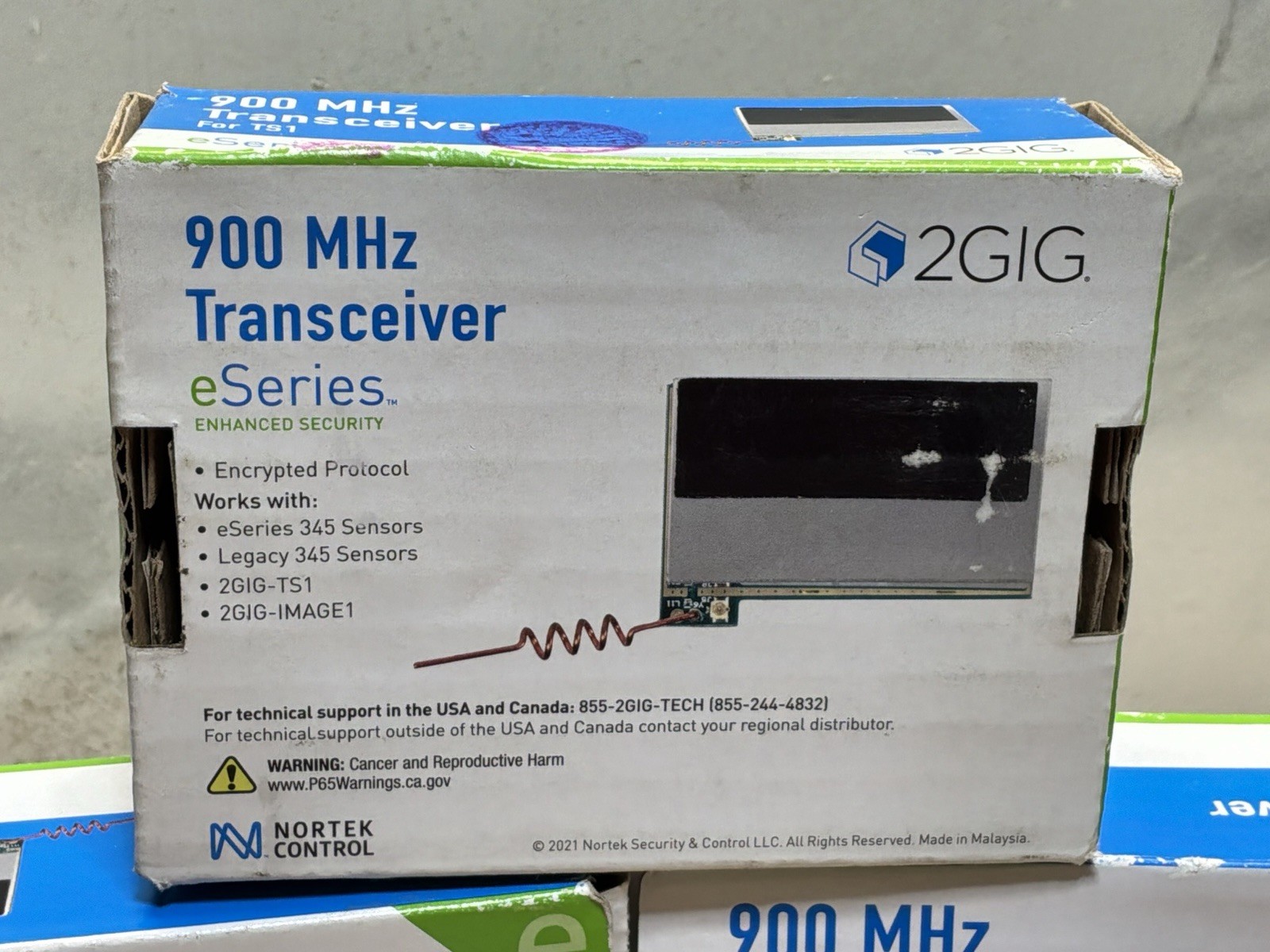6 2GIG GC2e Wireless Receiver for 345/900Mhz/NEW/ JUA3859