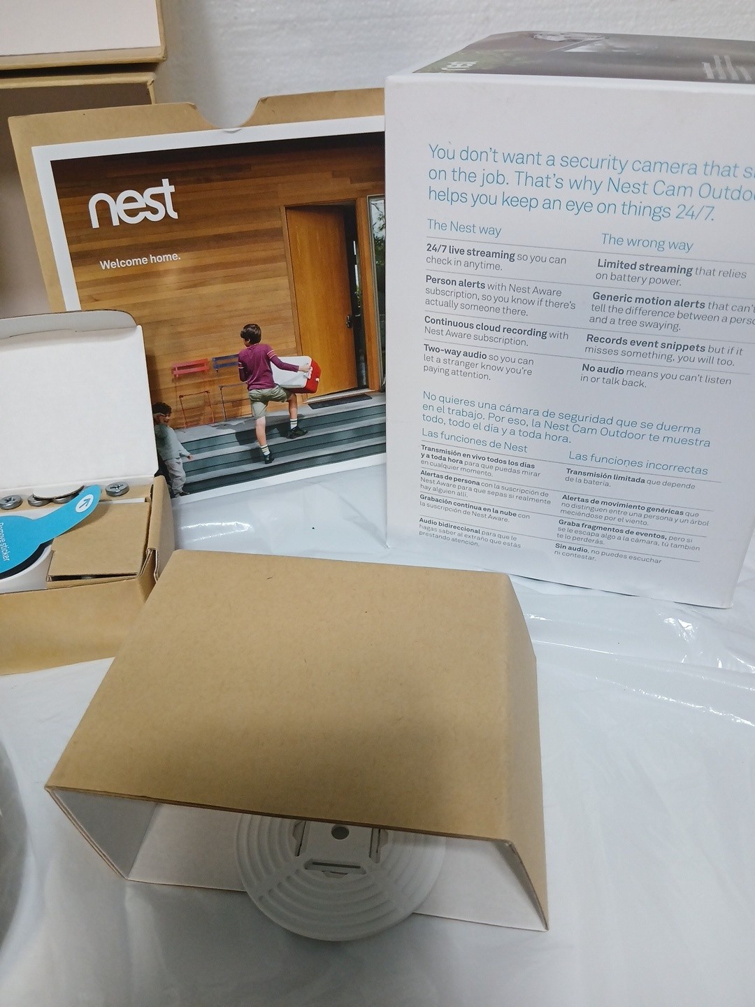 NEST Cam Outdoor Security Camera Model NC2100ES (Not Google Cam)