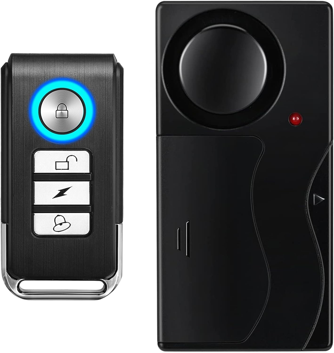 Wireless Vibration Alarm with Remote Anti-Theft 110dB for Bike/Vehicle Door