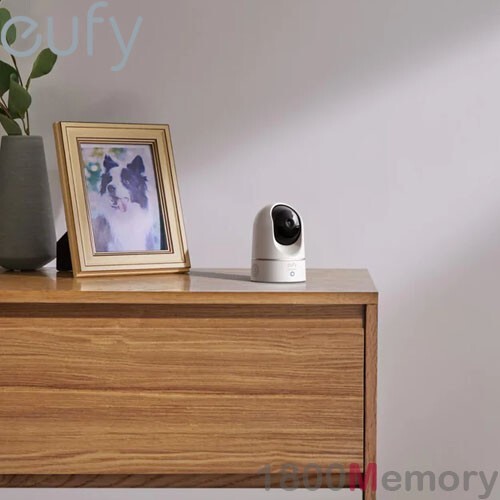 eufy Security Indoor Cam E220 2K Pan 360° & Tilt 96° Wi-Fi Home Security Camera