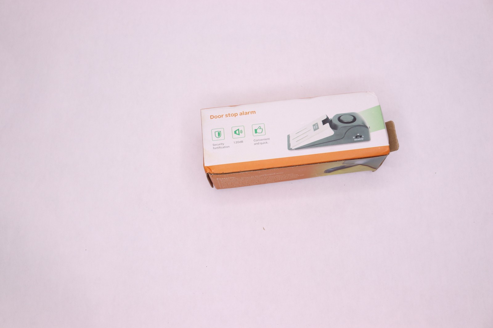 Door Stop Alarm 120dB Very Loud Wedge Alert Device Security System