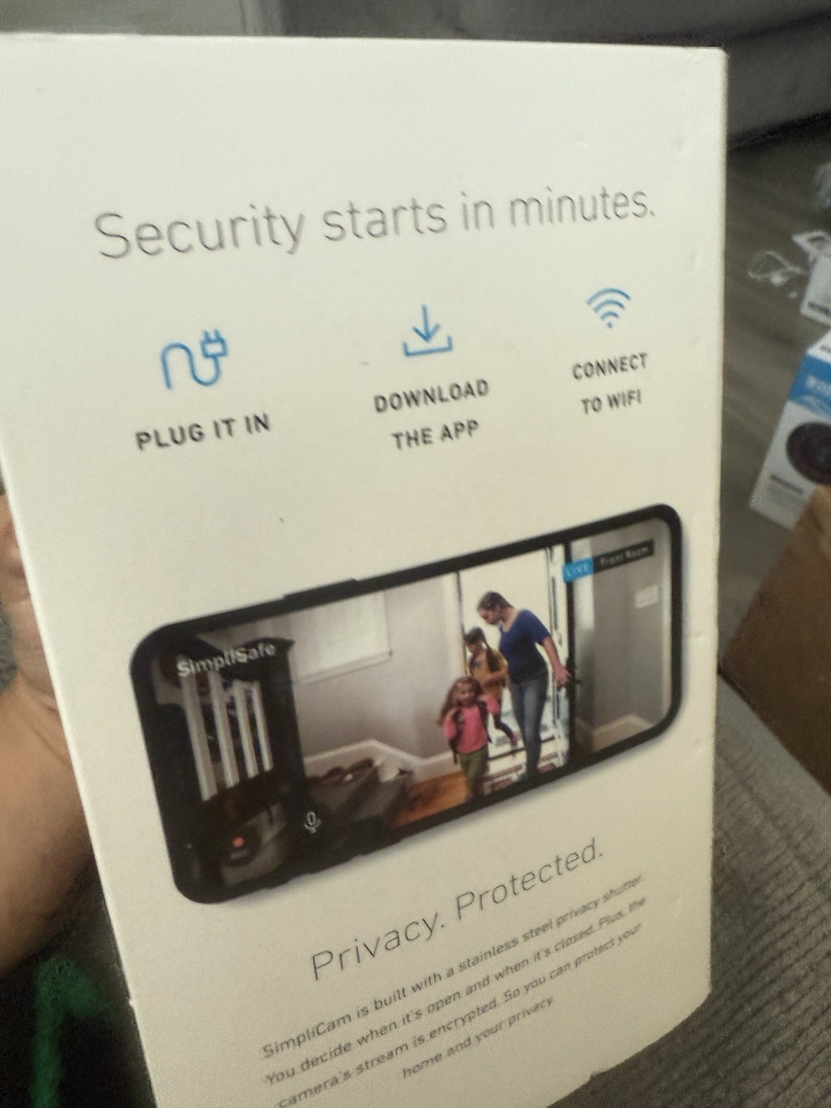 SimpliSafe SimpliCam Indoor Wi-Fi 1080p Security Camera