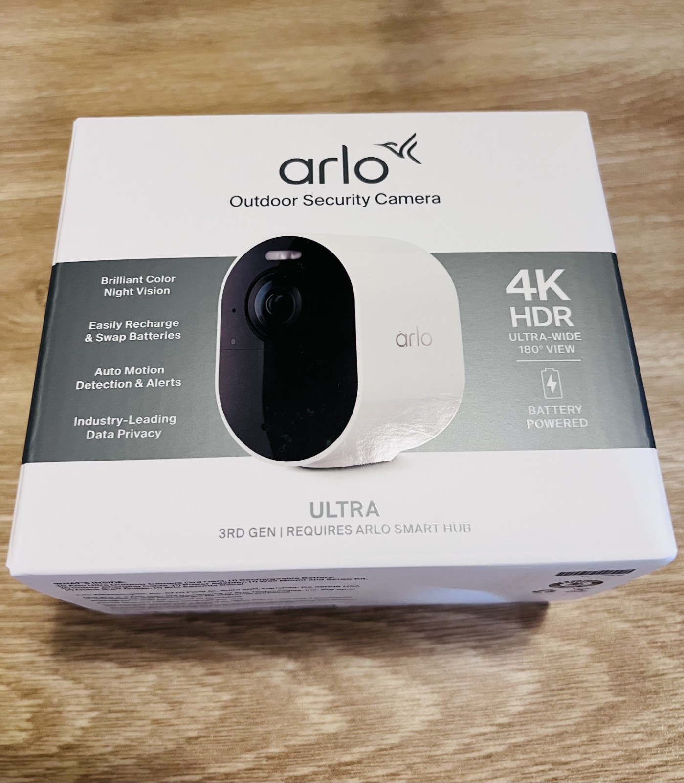 Arlo Ultra 3rd Gen 4K Wire-Free Add-on Security Camera – VMC5050-100NAS