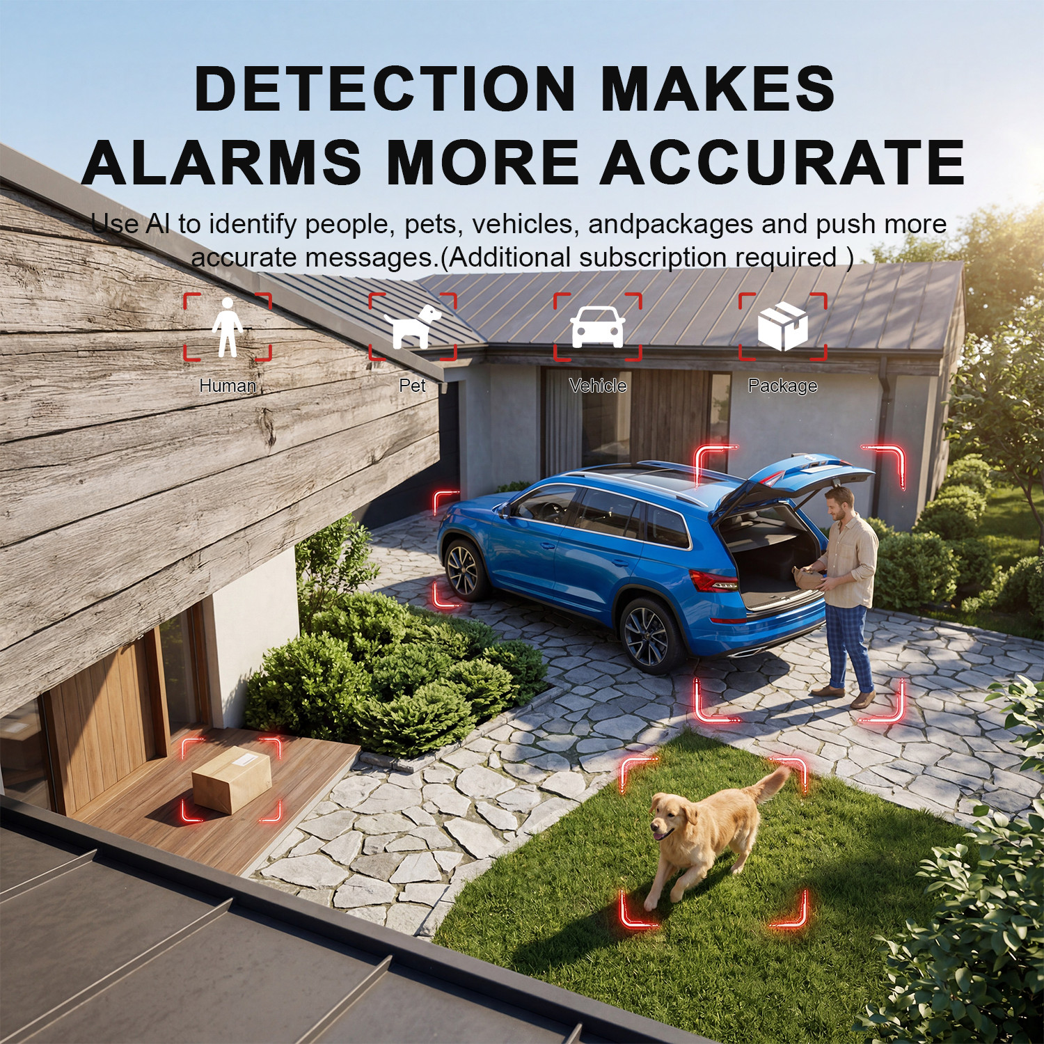 2K Solar Powered Security Camera System Outdoor WiFi IP Camera CCTV Surveillance