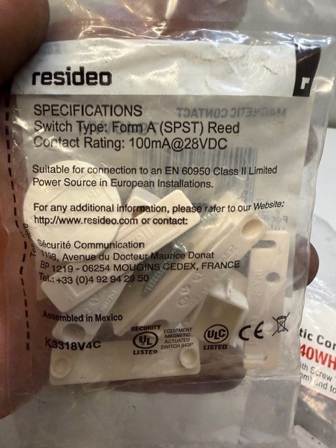 Honeywell Resideo 7940WH (10-PACK) Universal Surface Mount/Recessed Contact