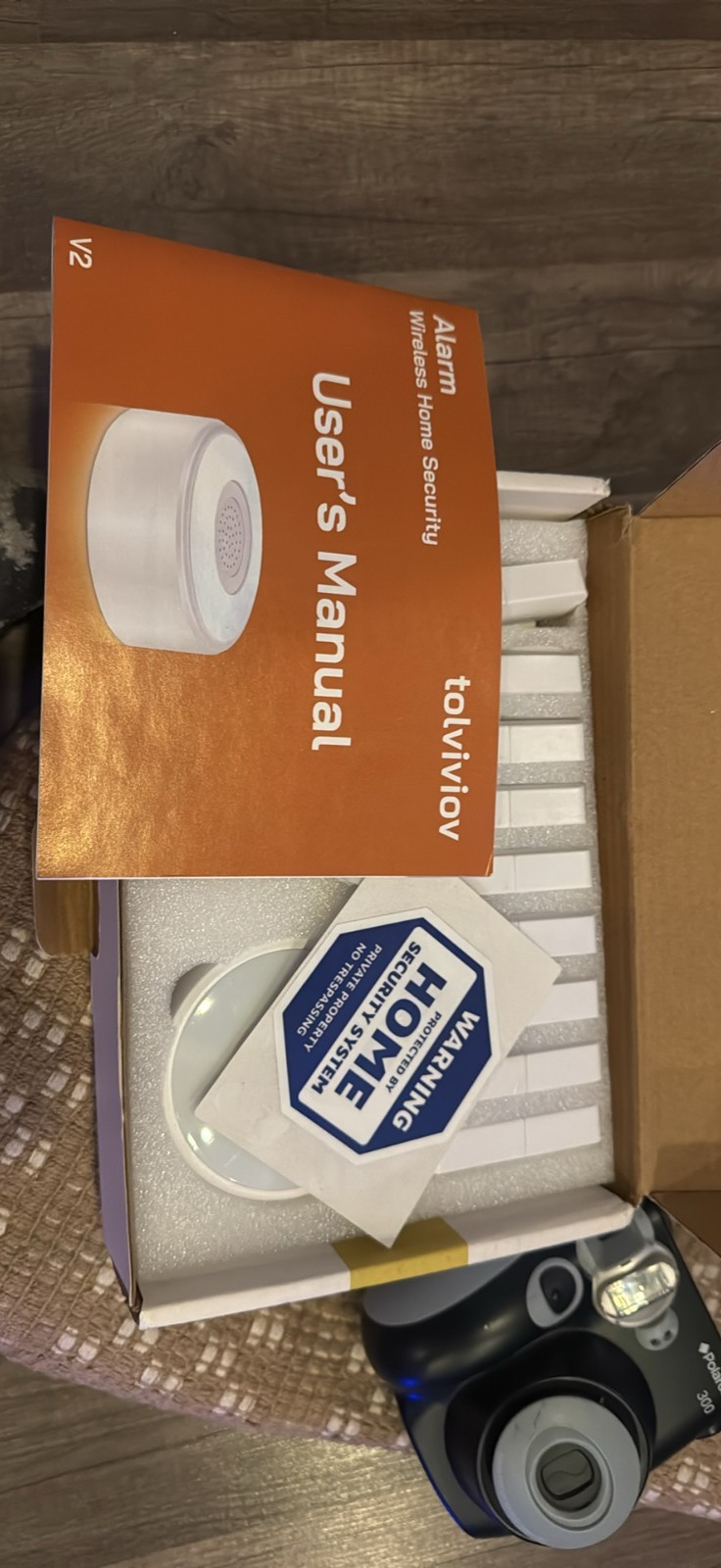 Tolviviov Home Alarm System 12 Piece Kit Google Home Amazon Echo
