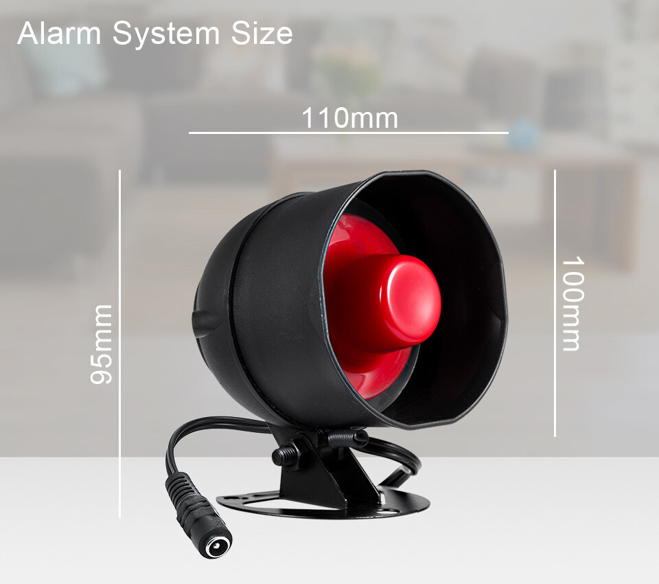 KERUI Wireless Home Shop Alarm Security System Alert Garage Burglar Door Sensor