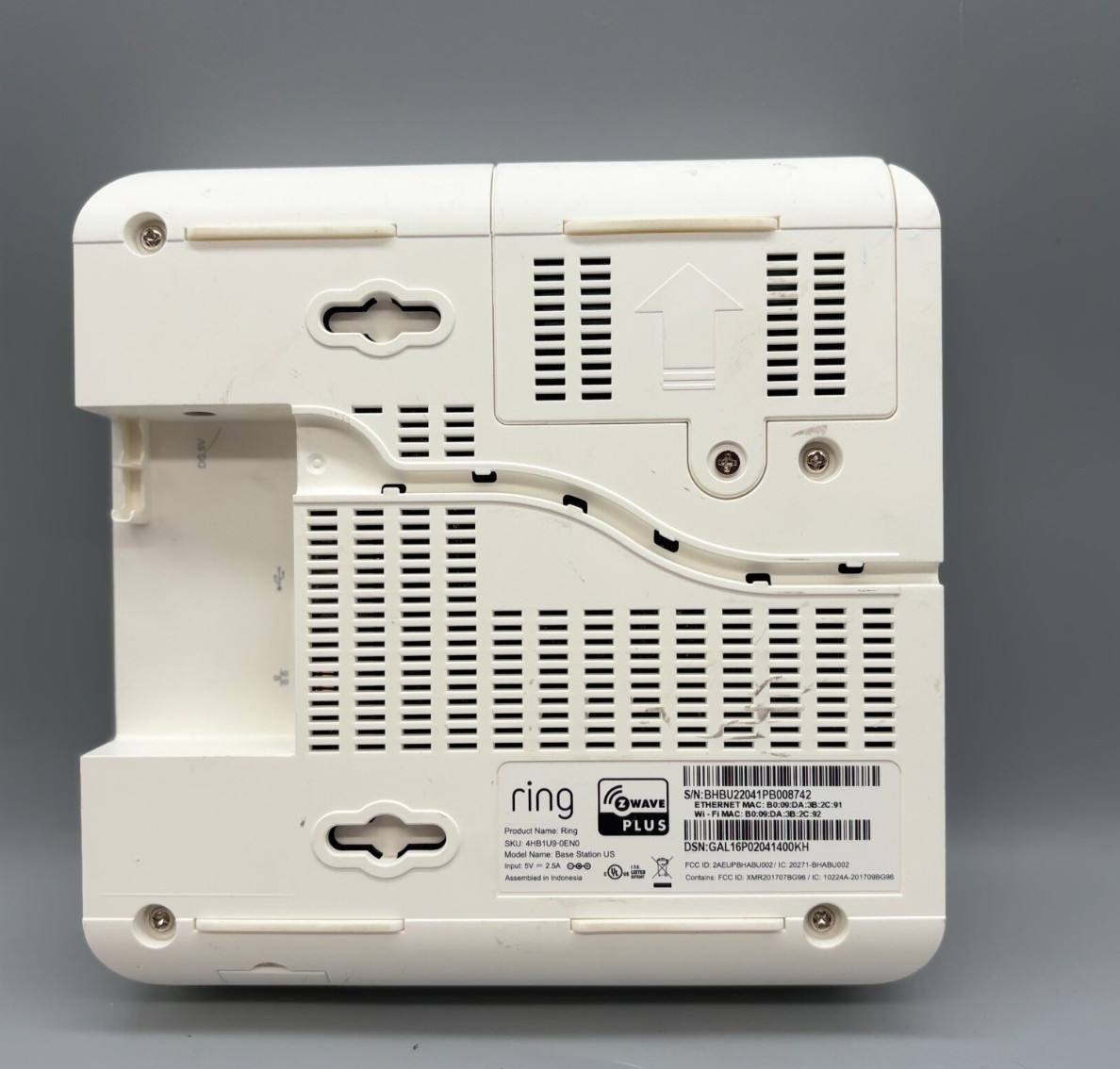 Ring Alarm Base Station – (4HB1U9-0EN0)(2nd Gen) – Tested