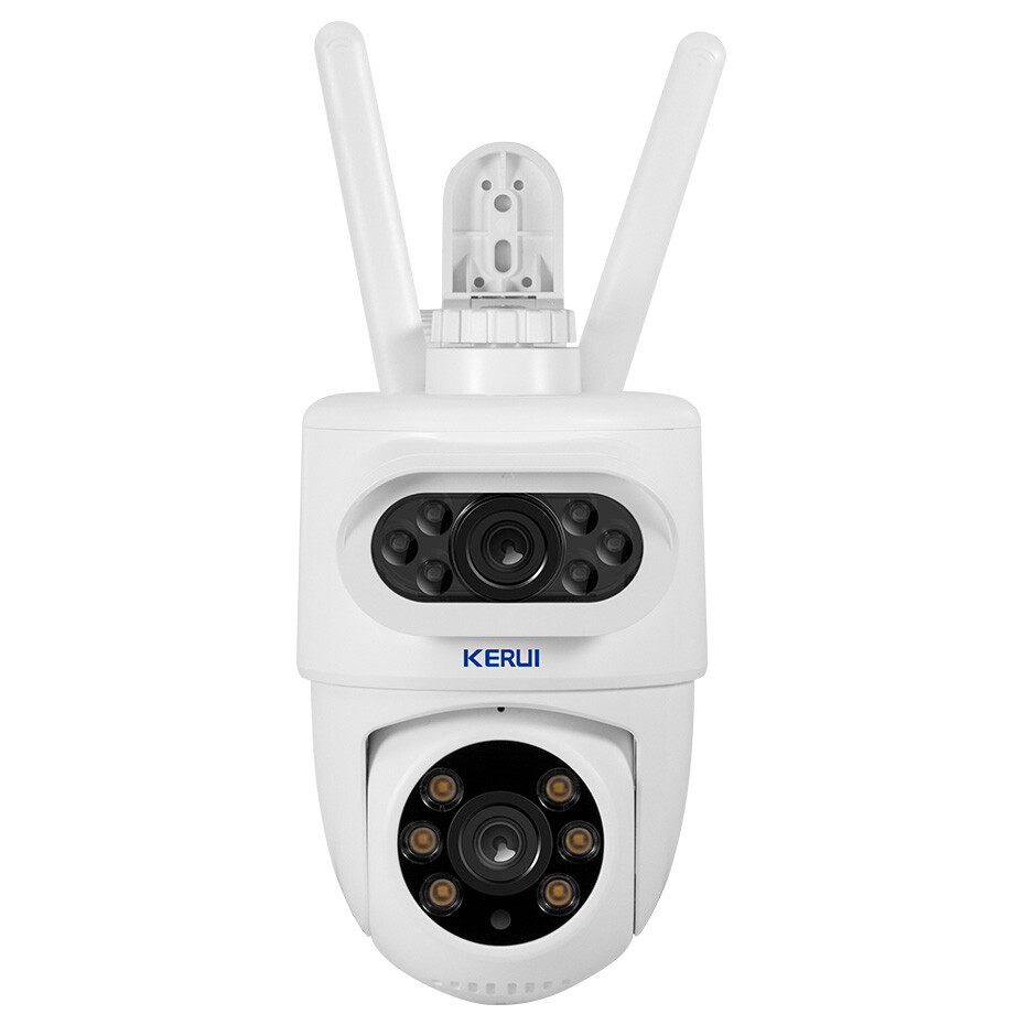 Dual lens security camera Wireless 10MP HD WiFi IP PTZ Home outdoor camera