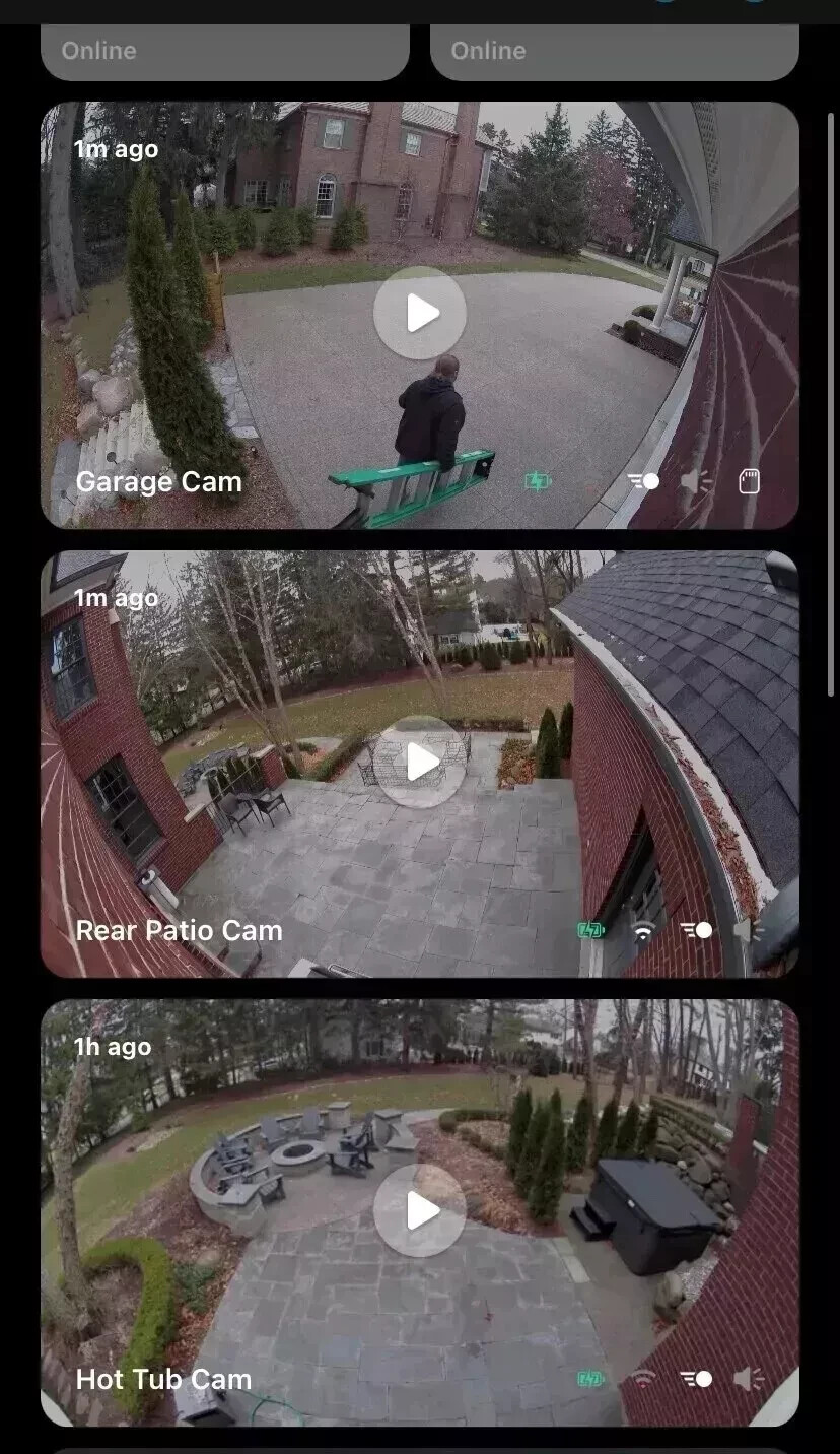 Arlo Pro 4 Add On 2K Wireless Smart Security Cameras with Dual Battery Charger
