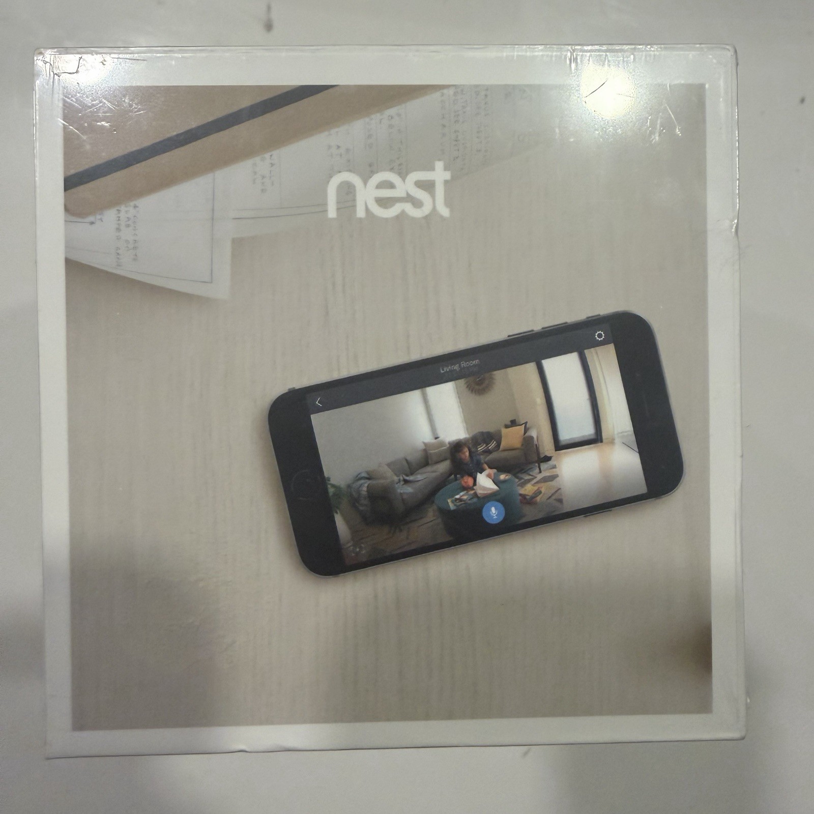 Nest Cam IQ Indoor 4k Sensor For Clear 1080p Video HDR NC3100US A0053 Sealed