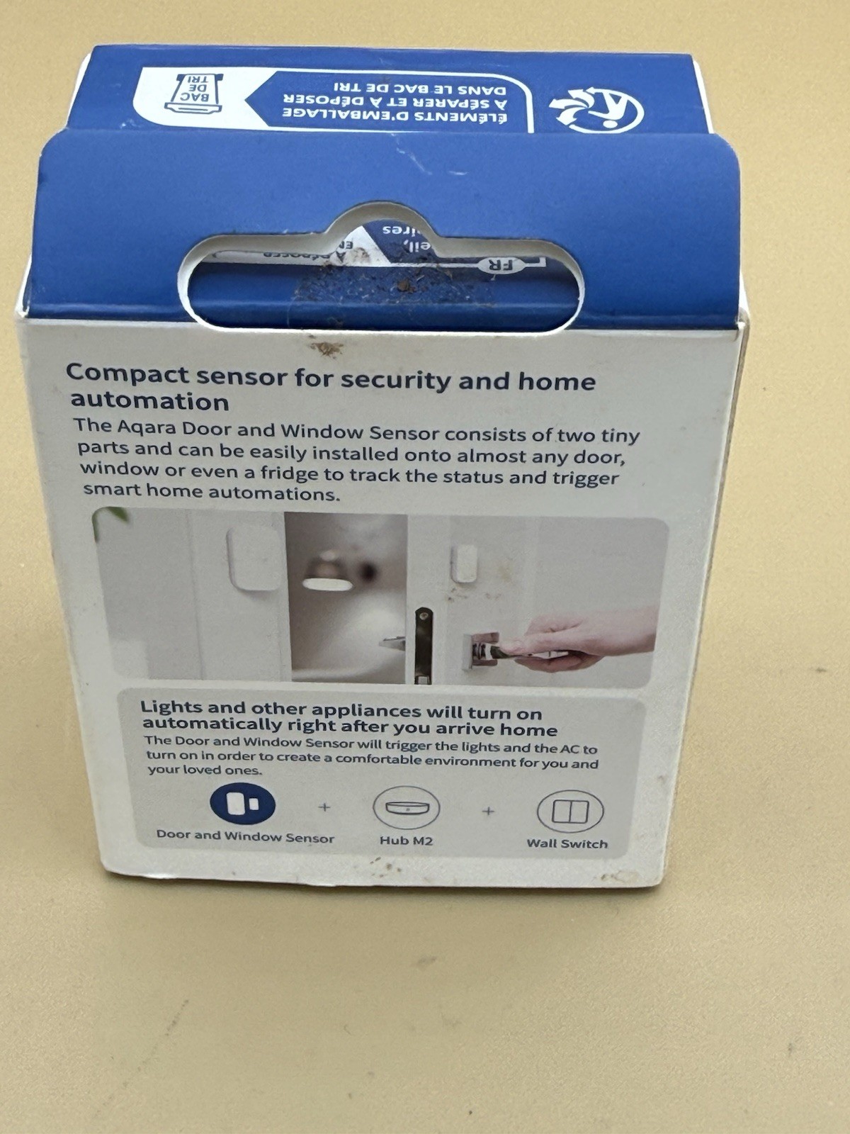 Aqara Door and Window Sensor REQUIRES AQARA HUB Zigbee Connection Wireless N2