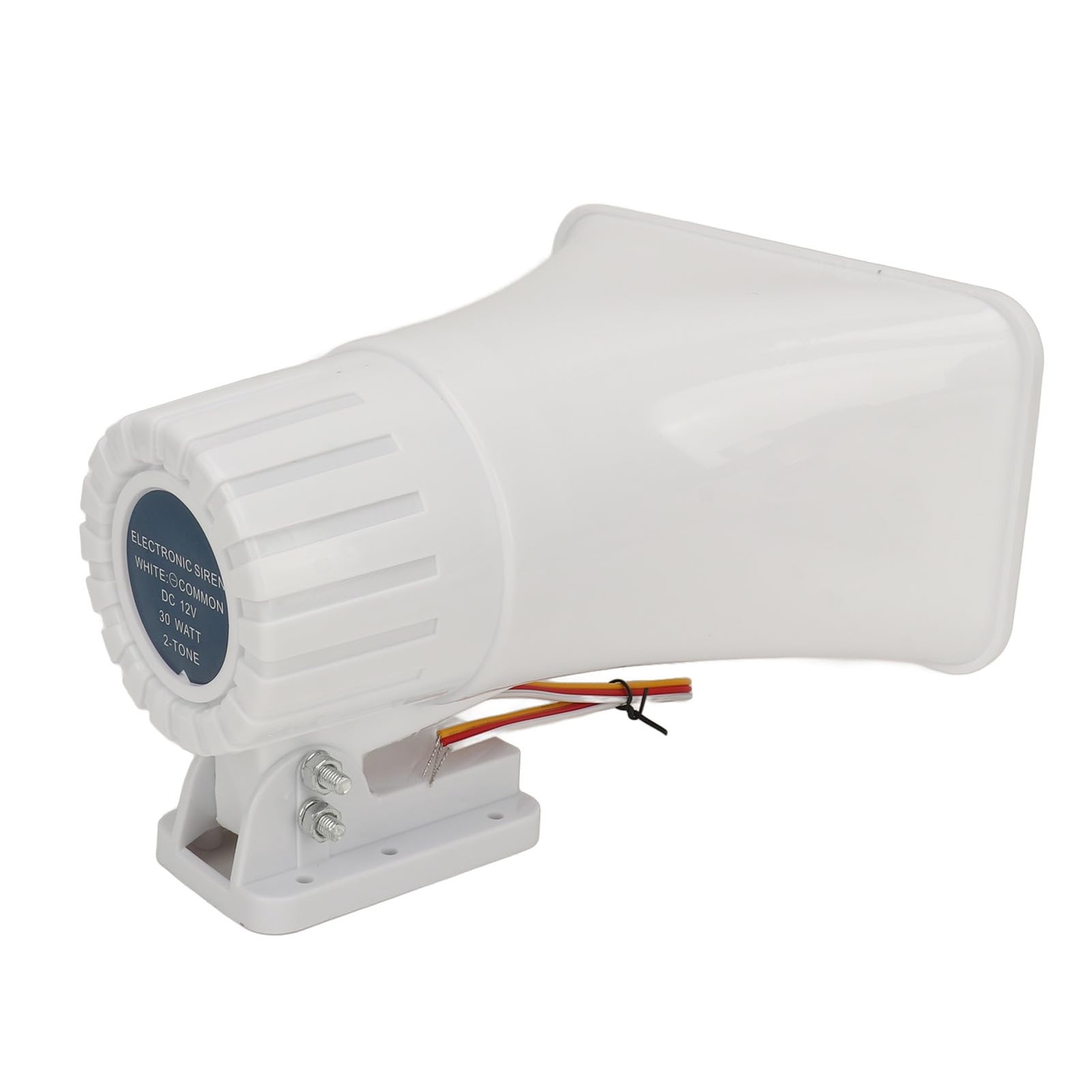 Alarm Siren, Wired Alarm Siren Horn, 120db 30W Siren Dual Tone Indoor/Outdoor…