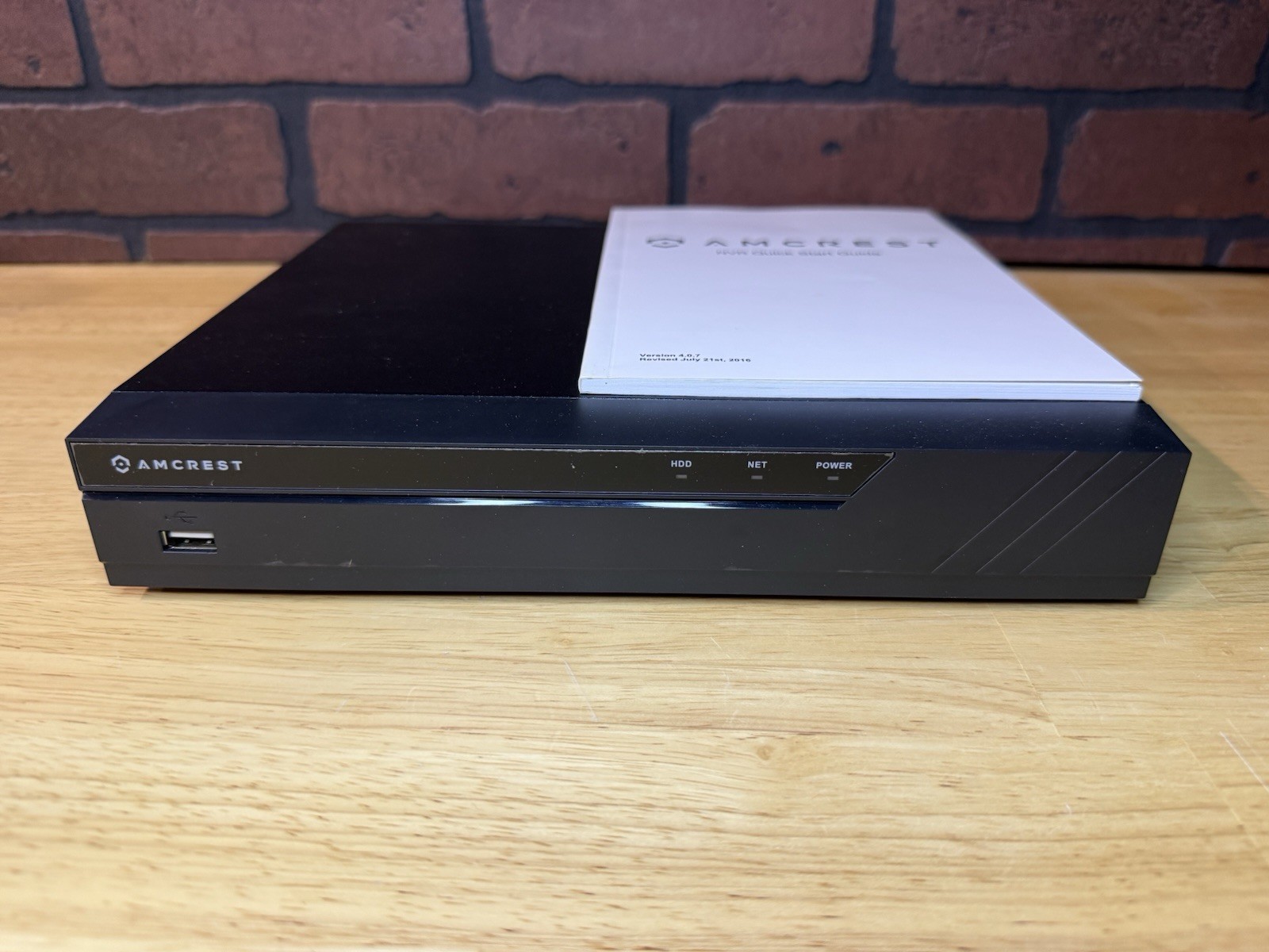 Amcrest NV4108-HS 4K NVR (8CH 1080p/3MP/4MP/5MP/6MP/8MP) (No WiFi) Open Box