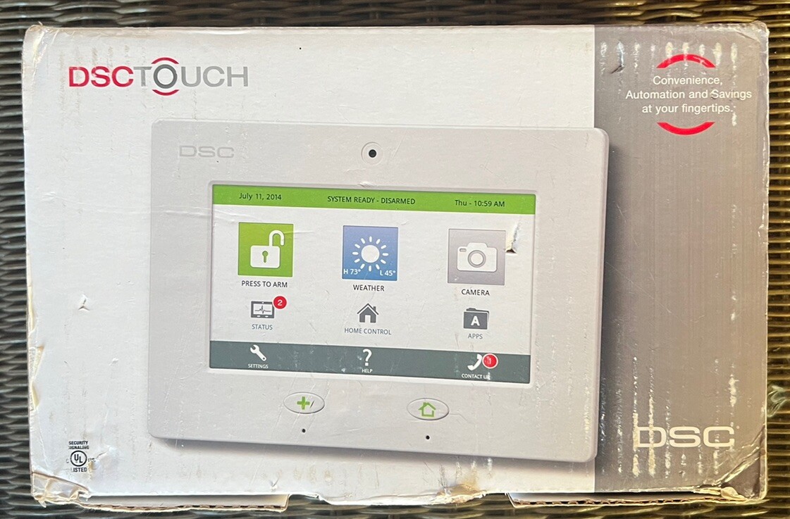 DSC Touch Panel KIT467 – 99VZ All in One Touchscreen – Home Security NIOB