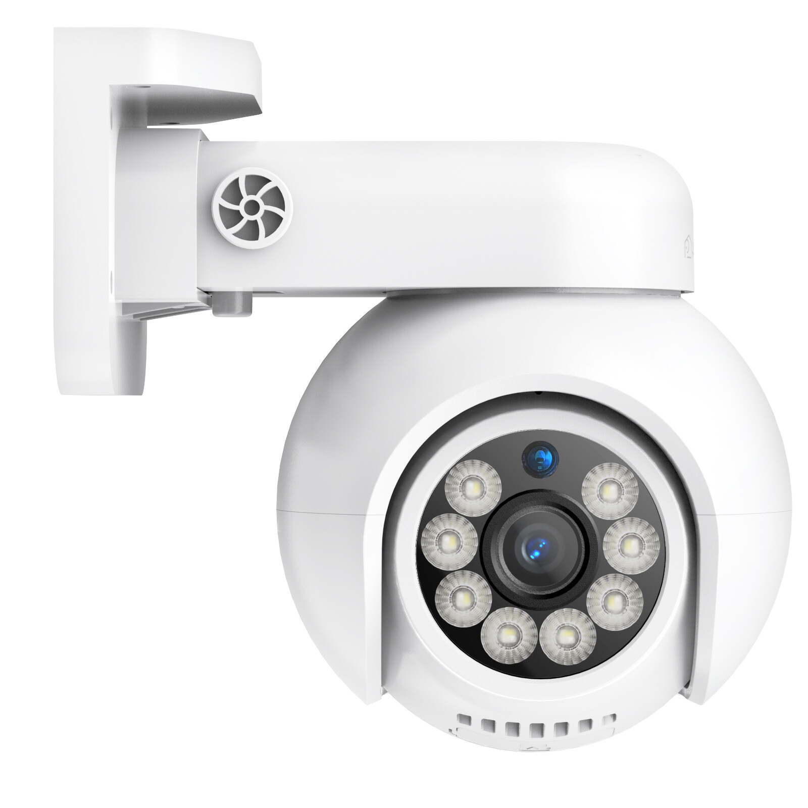 SANNCE 4K 8MP POE Pan/Tilt IP Security Camera 2-Way Audio Full Color Night IP66