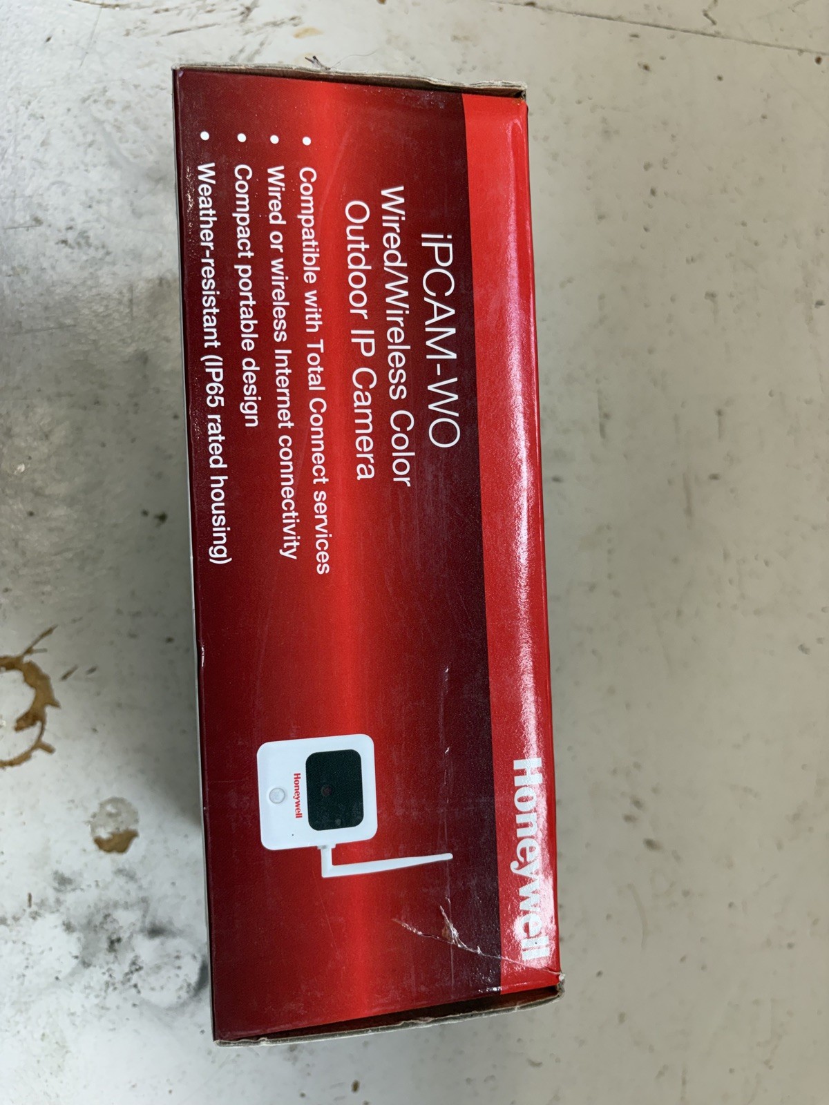 2 New Honeywell IPCAM-WO Wired & Wireless Color Outdoor IP Camera