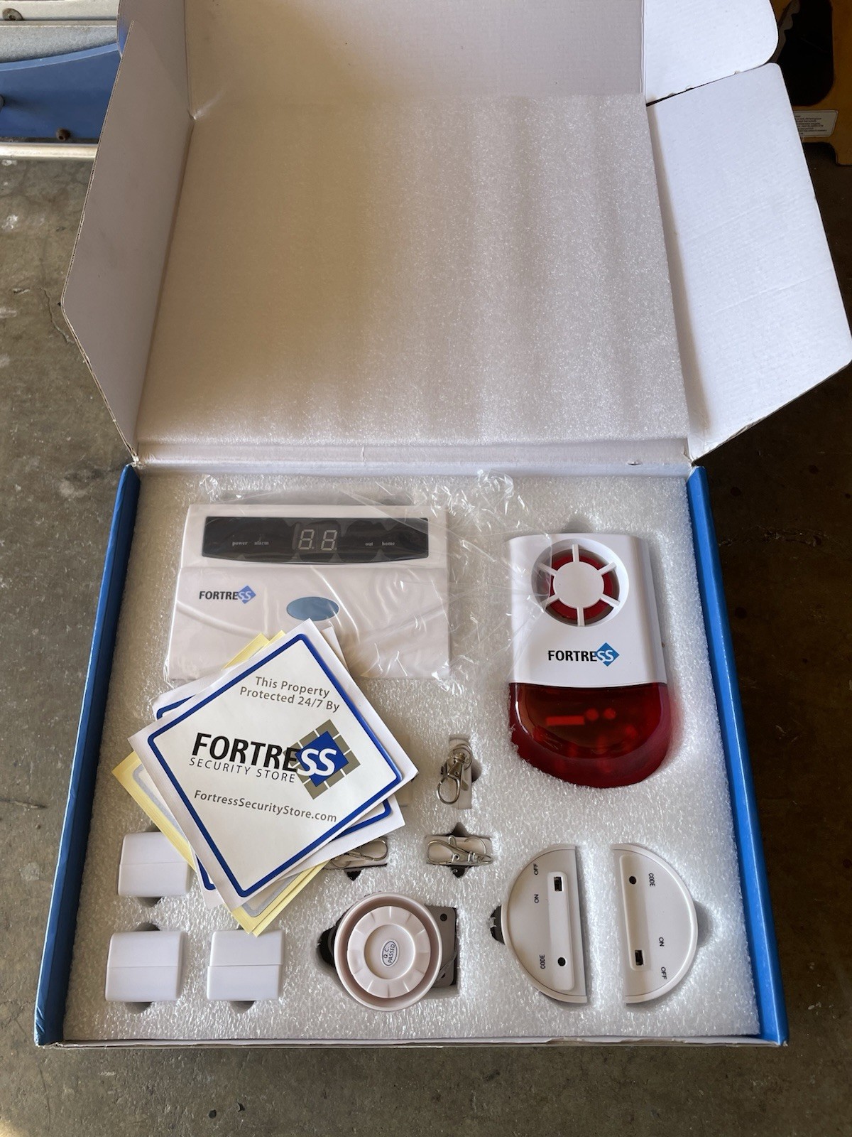 Fortress WiFi Wireless Pro Alarm System Home Business Shop RV