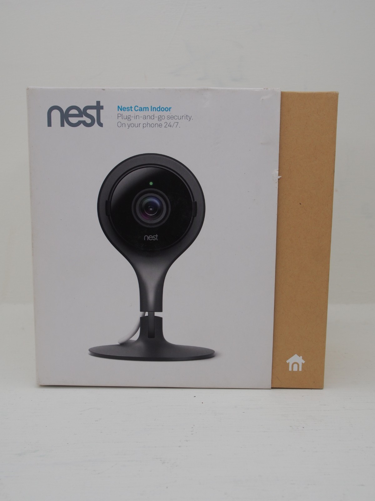 Google Nest Cam Indoor Wired 1080p Security Camera Complete in Box READ