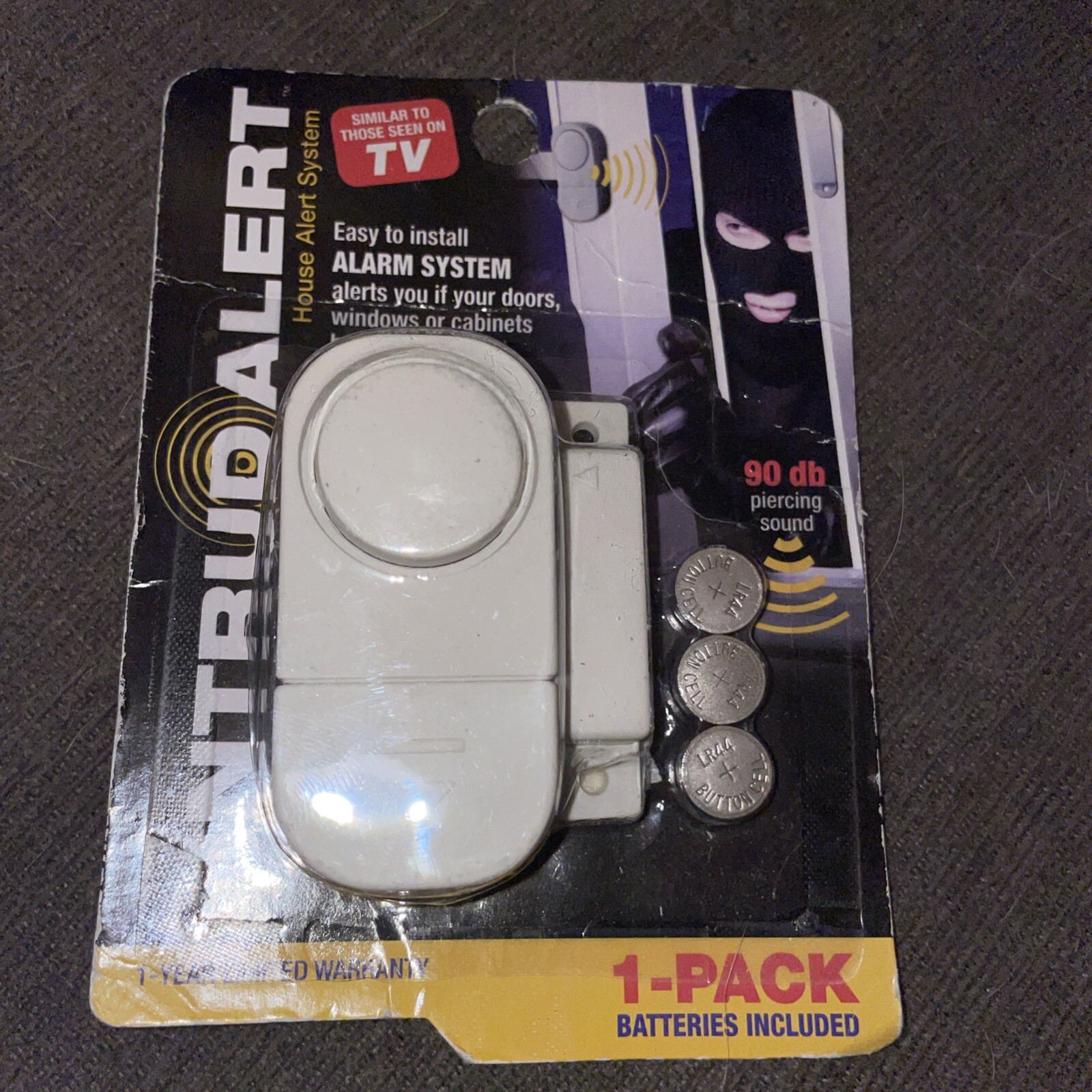 Intrud Alert Home Alert System Model YL-323 Hotel Travel Sensor