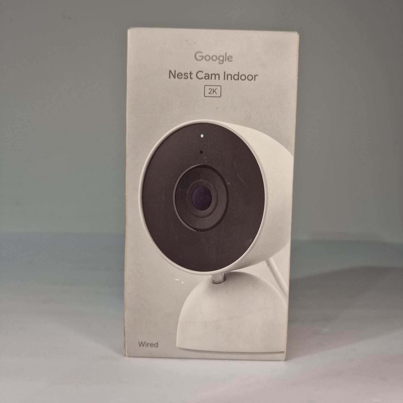 Google Nest Cam Indoor (Wired, 3rd Gen) – 2K smart security camera with AI