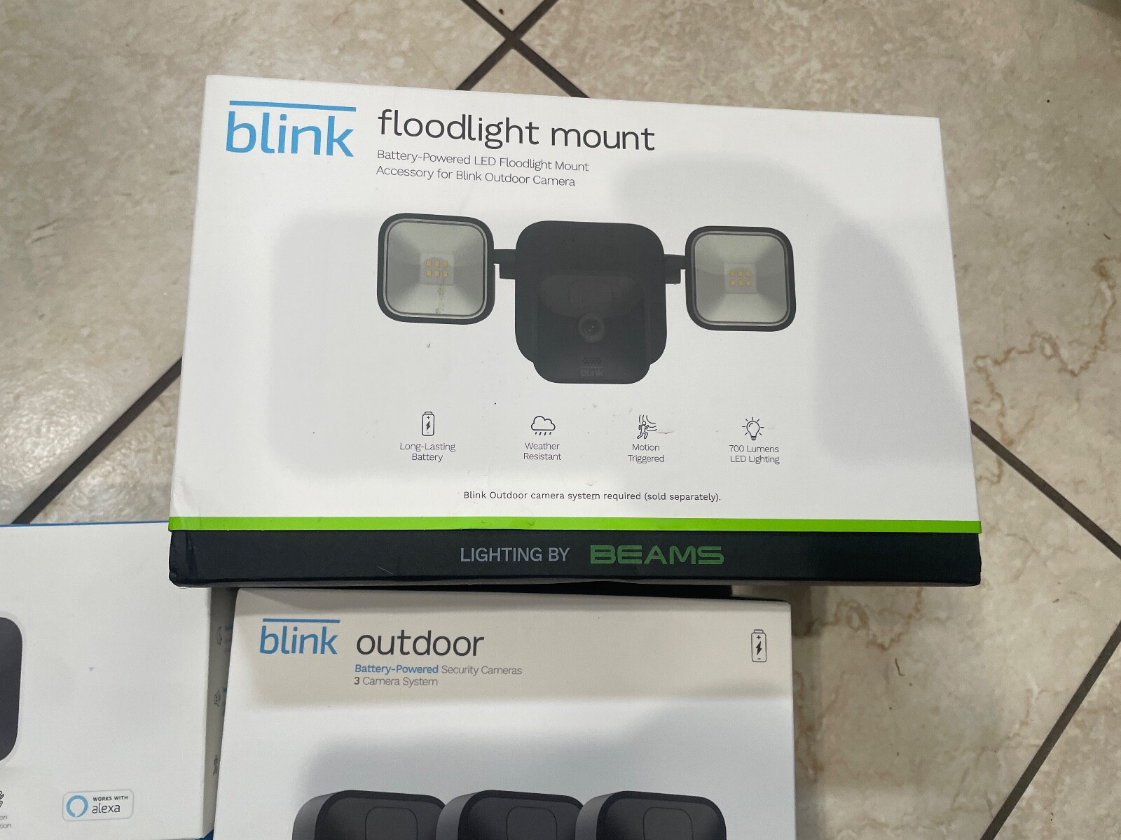 EMPTY BOX ONLY Blink XT Security Wireless Camera System Outdoor