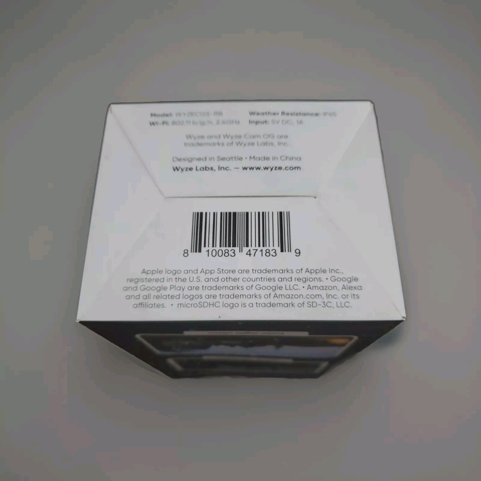 WYZE WYZECGS-RB CAM OG 1080P WIFI SMART SECURITY 3X ZOOM COLOR NIGHT VISION WIRE