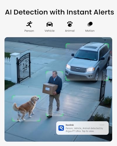 4K Solar Security Cameras Wireless Outdoor, 360° Pan Tilt, 8MP Color 4K 8MP
