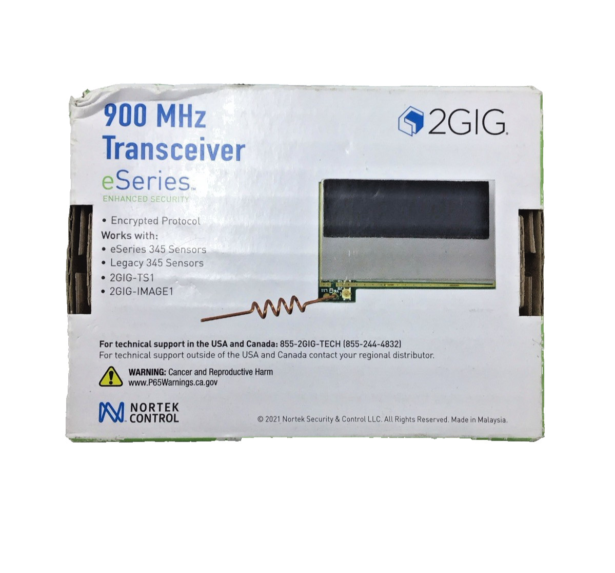 2GIG 2GIG-XCVR2E-345 GC2e Transceiver 2e, for eSeries Sensors and TS1