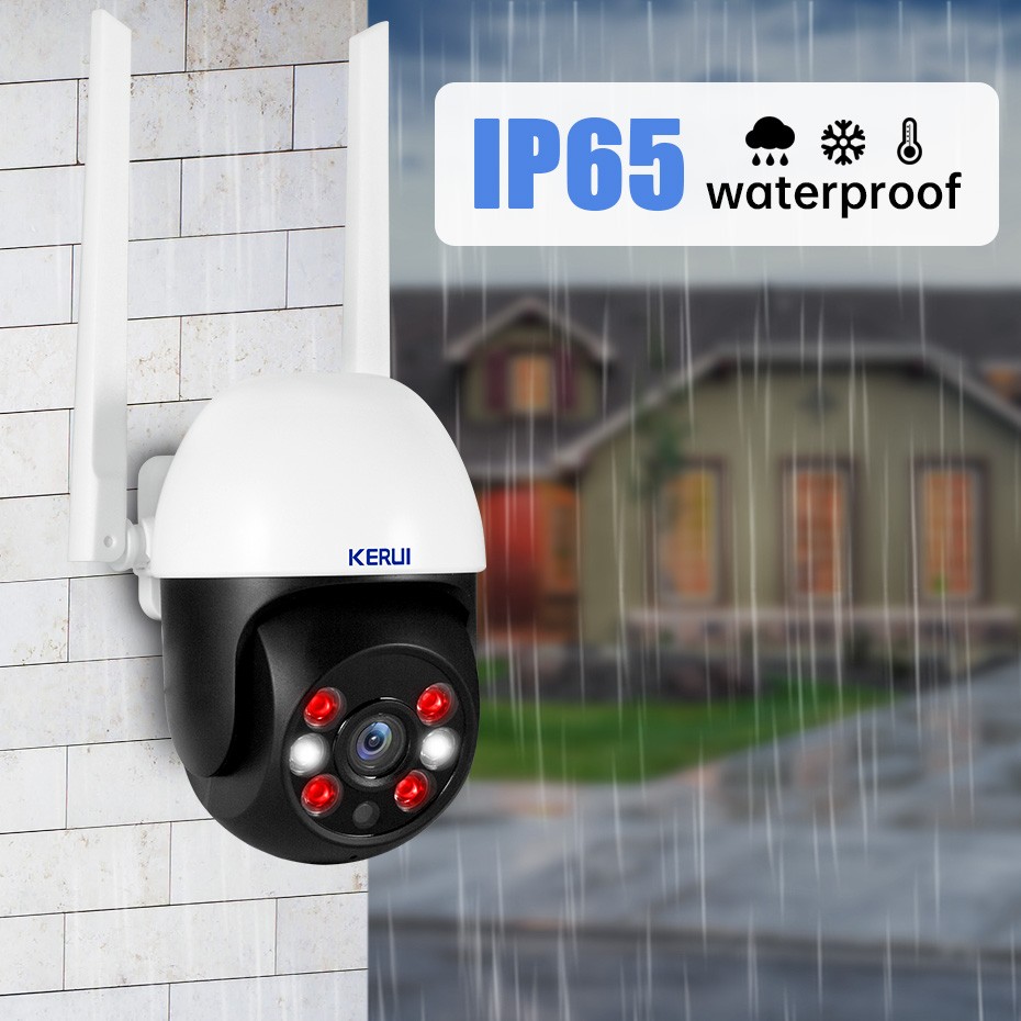 4Set 5MP Ultra HD WiFi Camera 6 LED Fill Light Indoor Outdoor Home Security