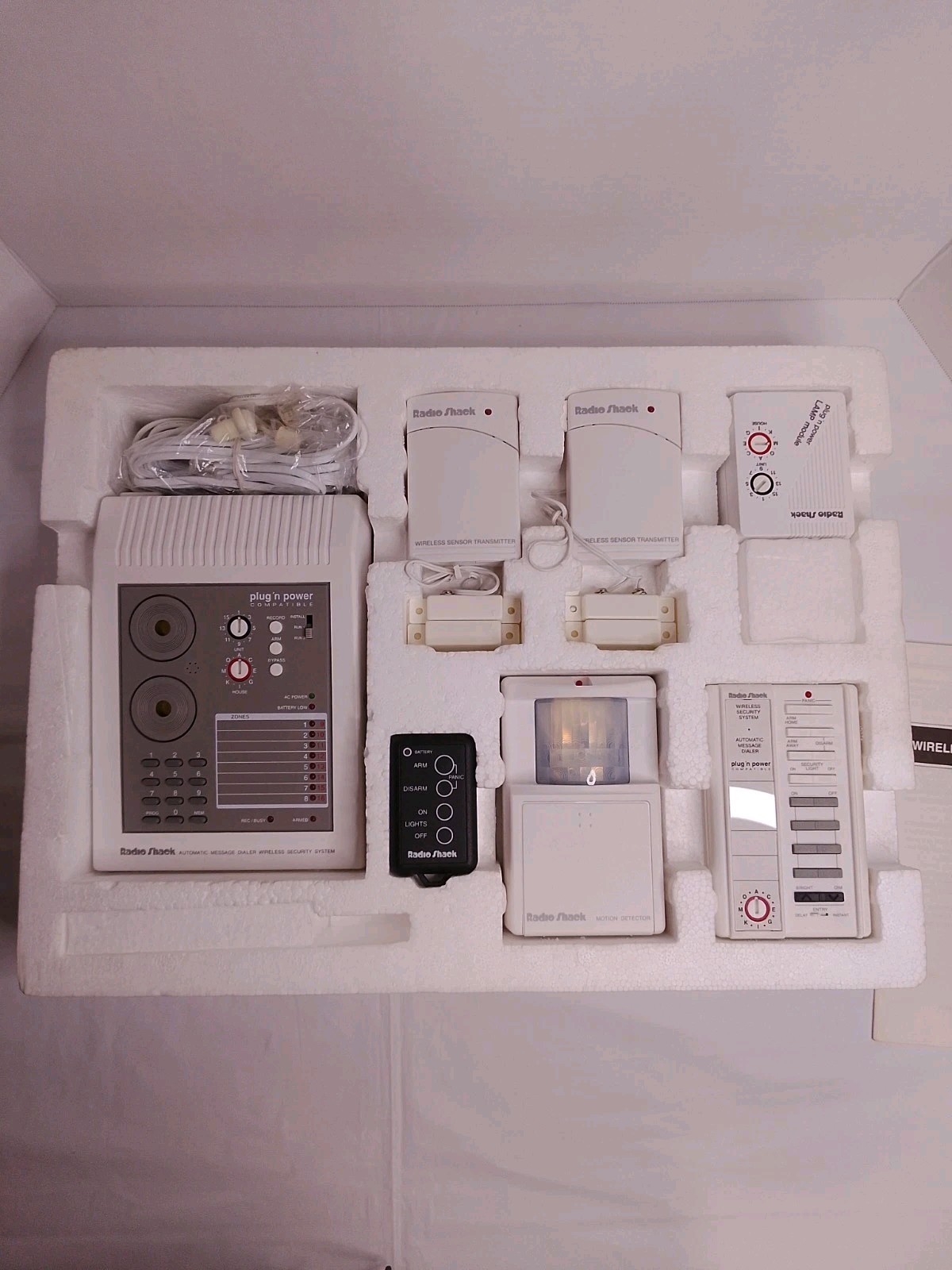 Vintage RadioShack Wireless Home Security System Phone Dialer Plug ‘n Power