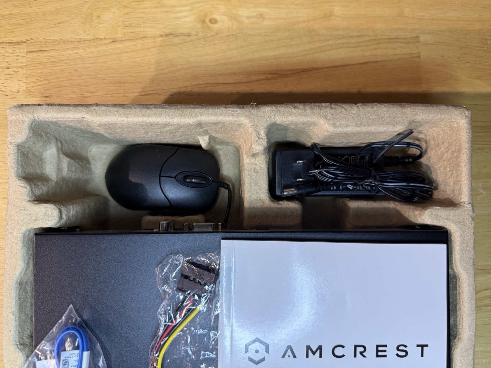 Amcrest NV4108-HS 4K NVR (8CH 1080p/3MP/4MP/5MP/6MP/8MP) (No WiFi) Open Box