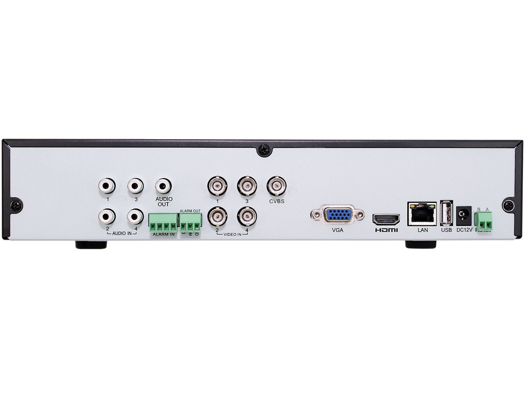 4Ch 5-IN-1 Modes feature TVI AHD CVI 960H High definition Security systems Q2