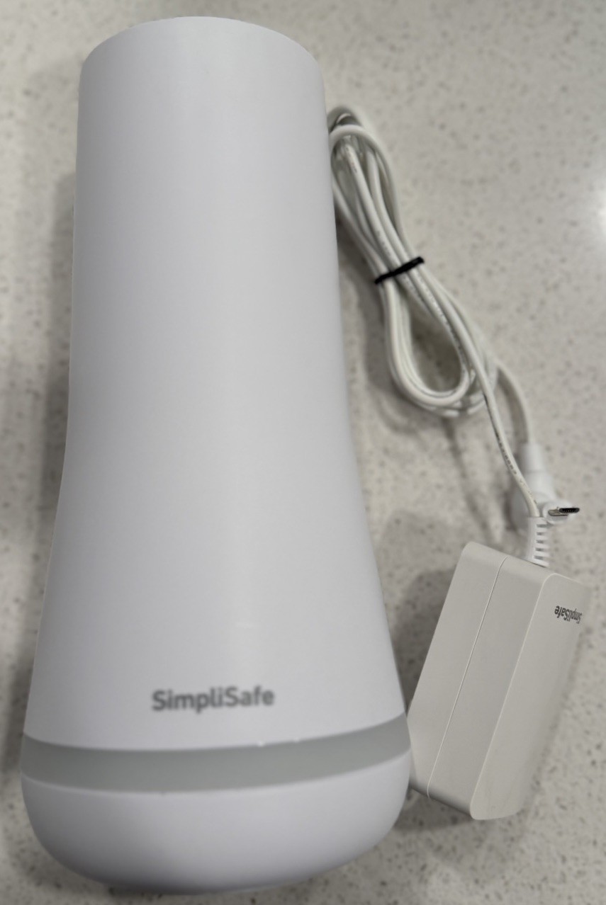 SimpliSafe Home Security System Base Station SSBS3 with Keypad SSKP3 & Remote