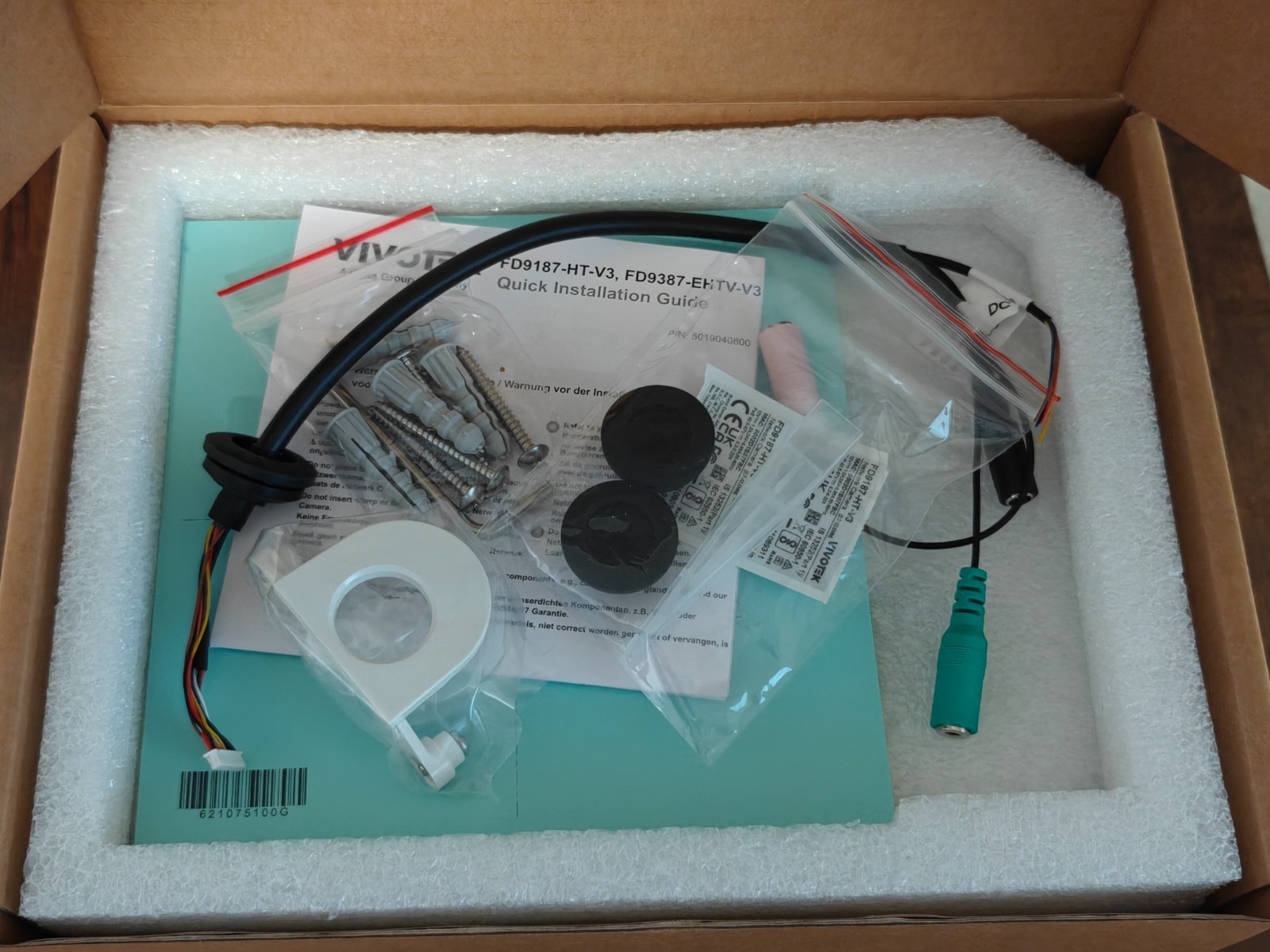 Vivotek FD9187-HT-V3 5MP Fixed Dome IP Camera 50m IR