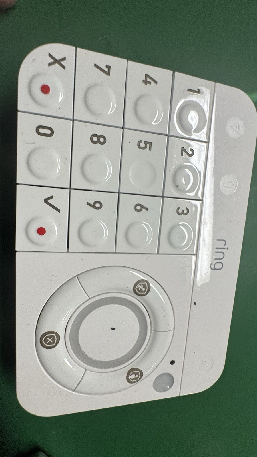 Ring Alarm Keypad Wireless Security System Keypad White Tested / Untested