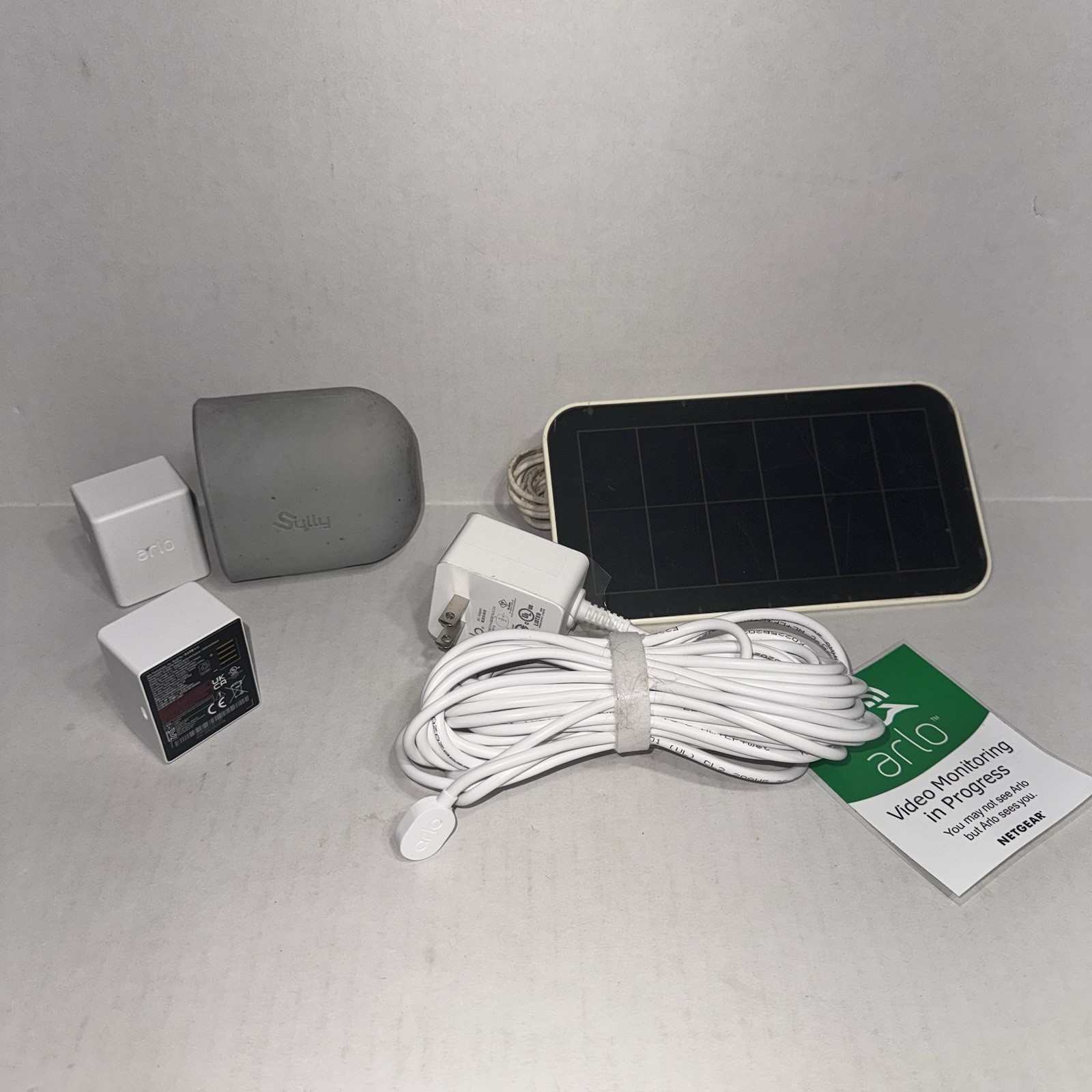 Arlo Pro 5S 2K VMC4060 Camera Solar Panel 2 Batteries And More
