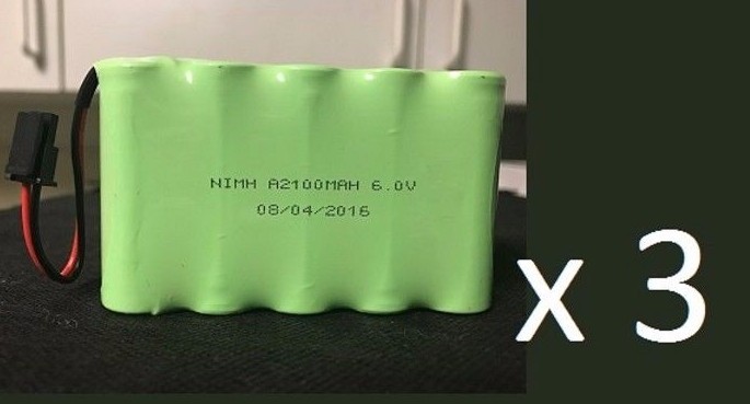 Brand New “3” GE Interlogix Simon XTi Backup Battery 600-XTI-BAT, 2016
