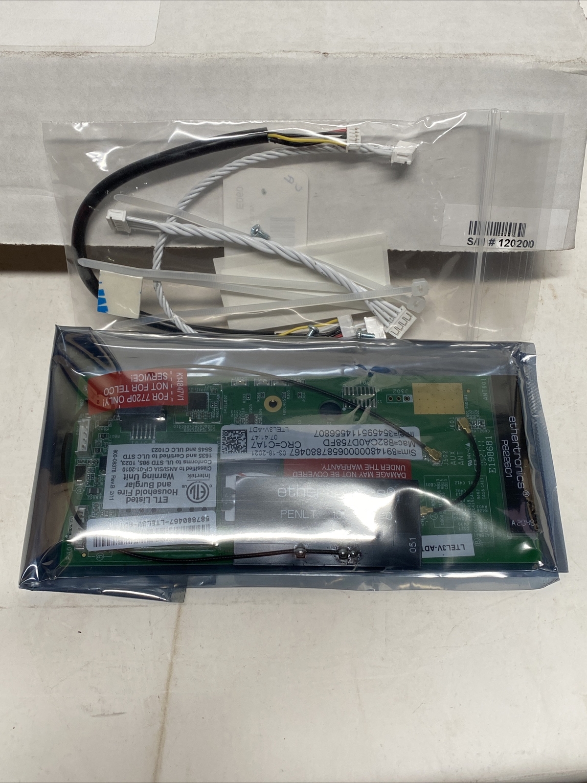 Honeywell LTE3V-ADT Verizon, ADT LTE Communicator L3000