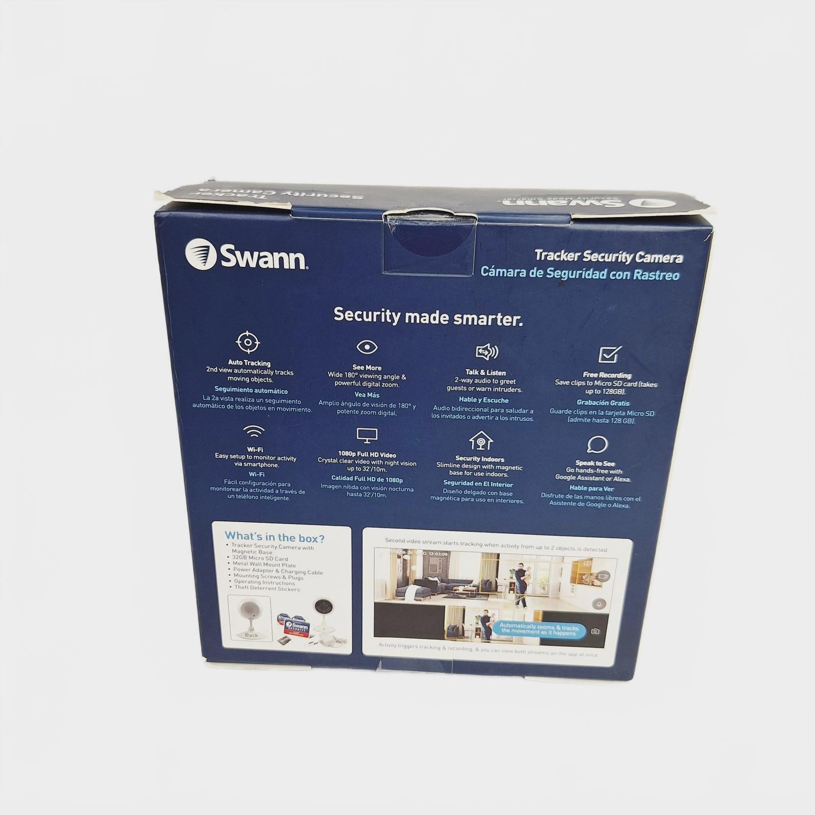 Swann Wireless 1080p Full HD Tracker Security Camera with Night Vision [COPY]