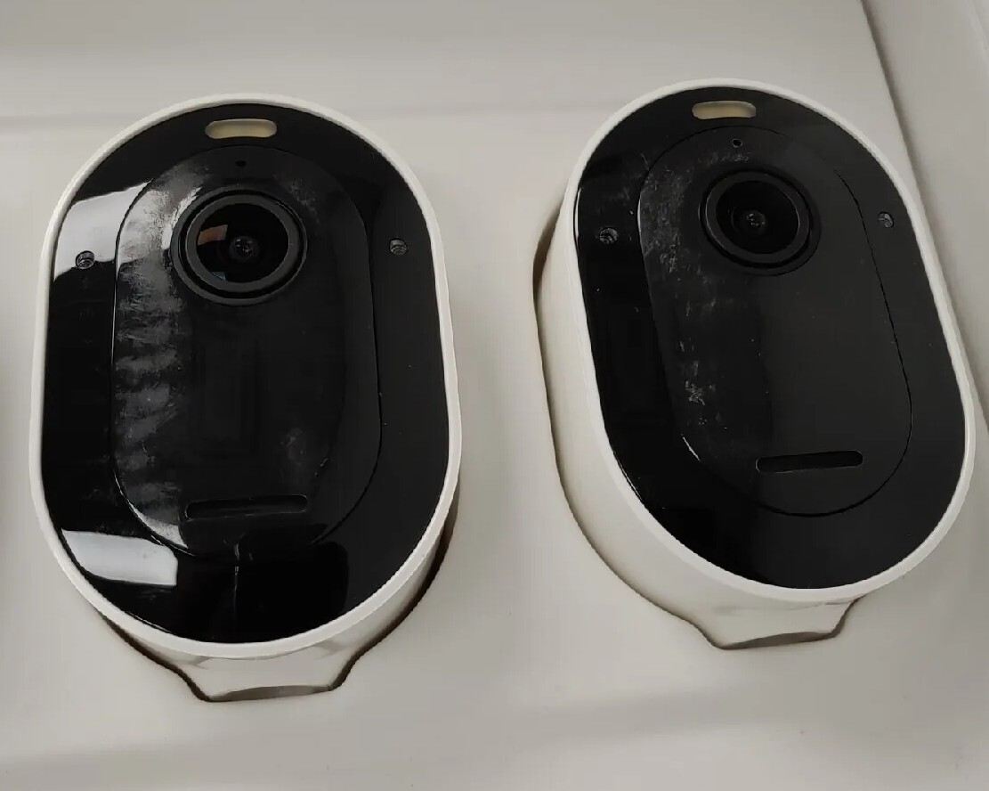 Arlo Pro 4 Spotlight Camera – White, Set of 3